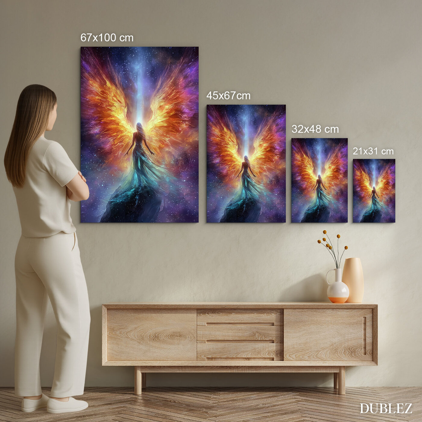 Farebný obraz - Energetický anjel