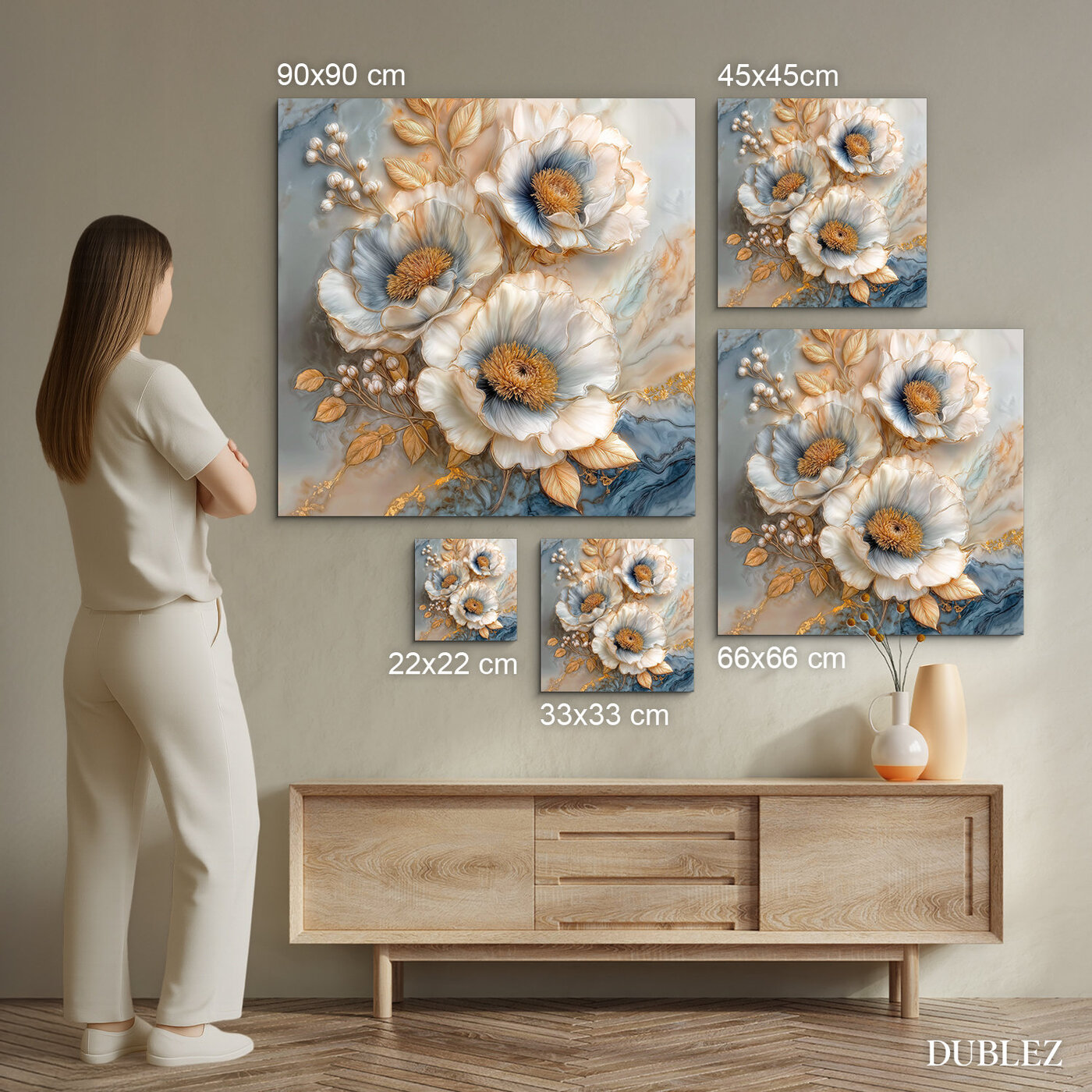 Luxusný kvetinový obraz - Bloom