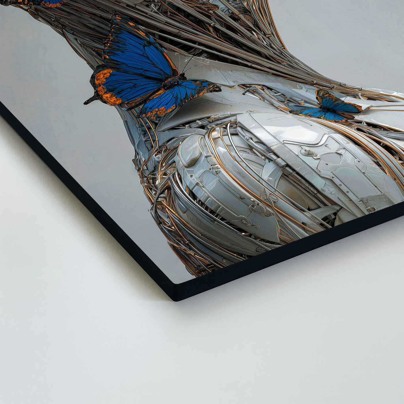 Futuristický obraz do spálne - Kybernetická múza