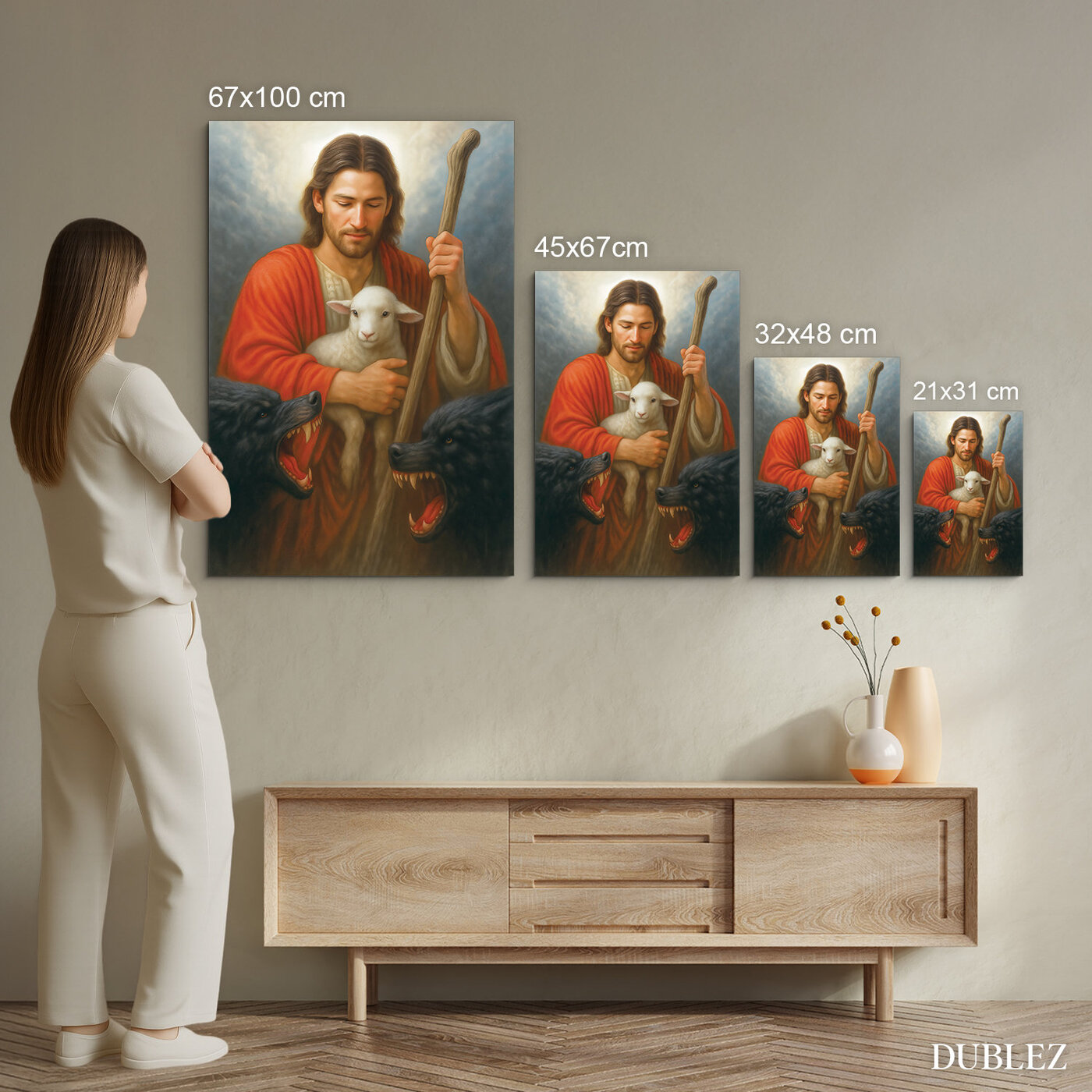 Svätý obraz - Ježiš ťa chráni