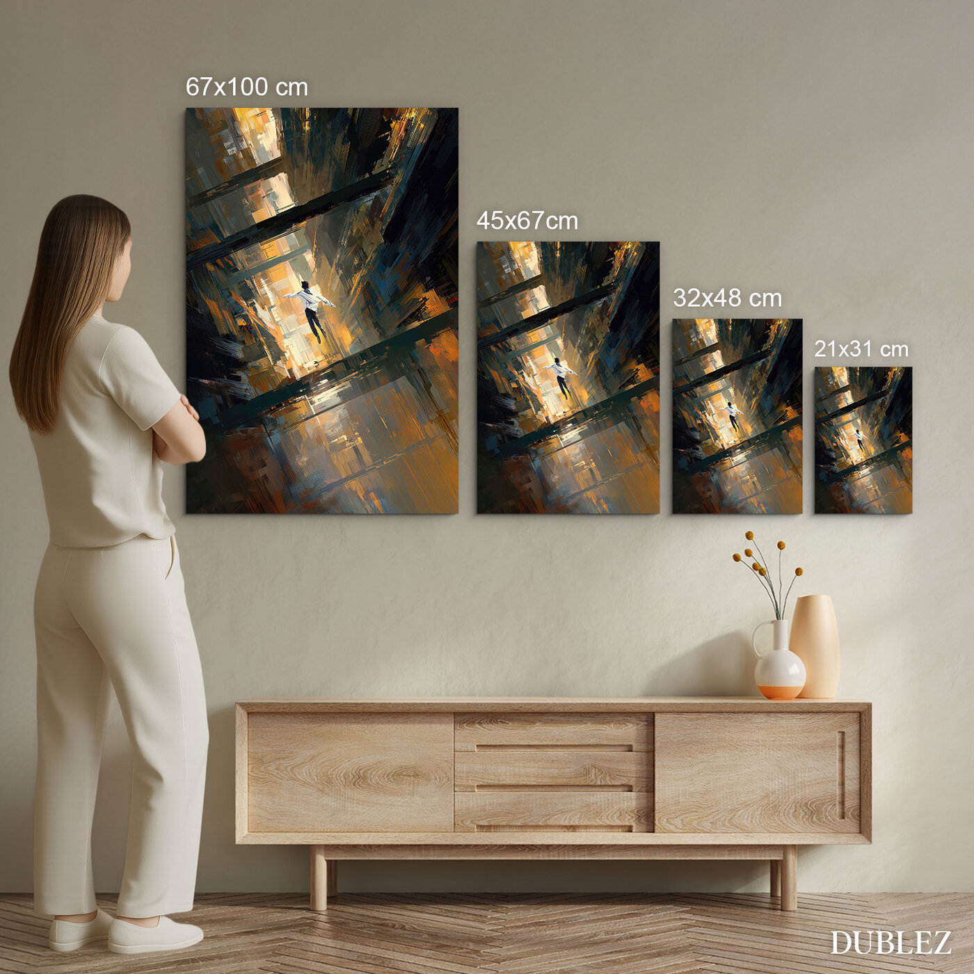 Industriálny obraz - Pád