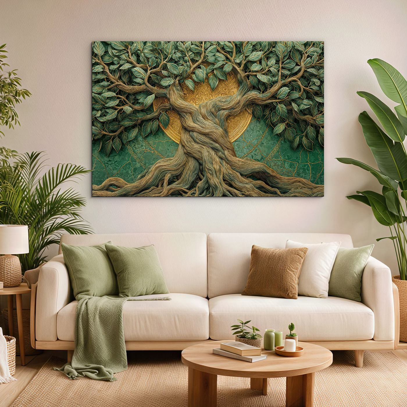 Farebný obraz stromu života - Prosperita