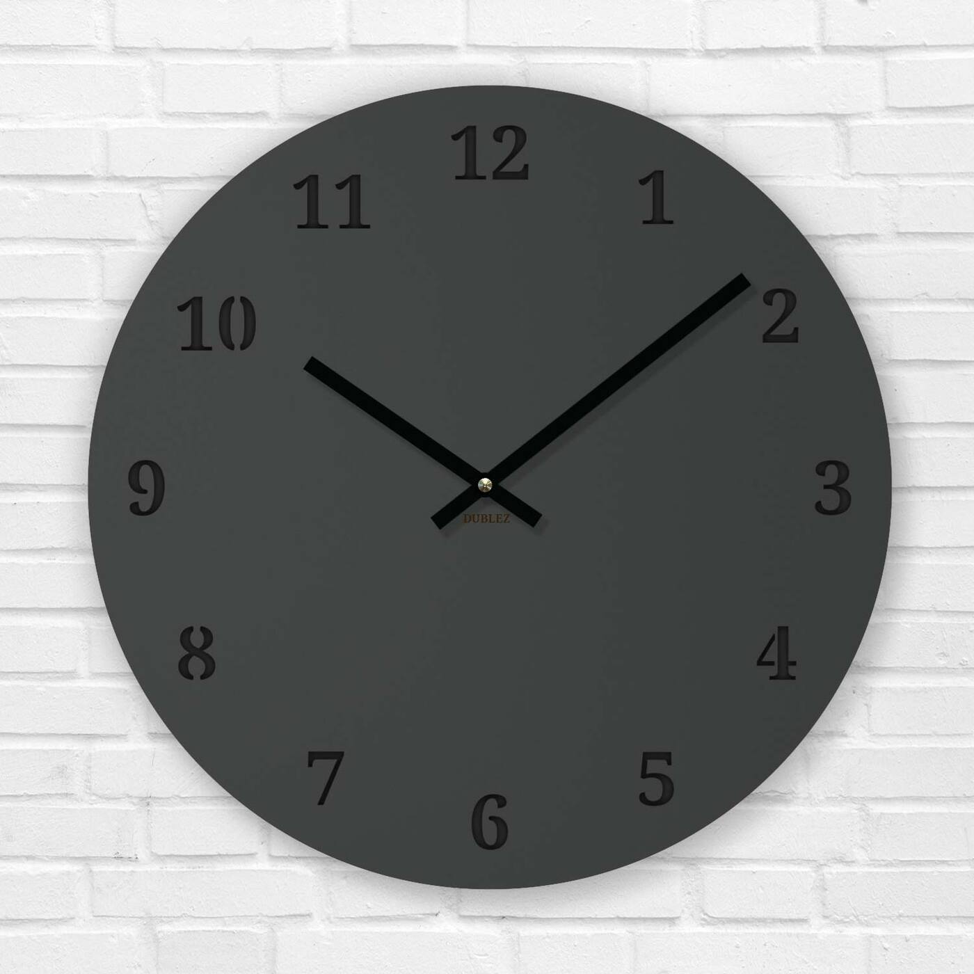 Design Wall Clock - Basic | Anthracite Gray
