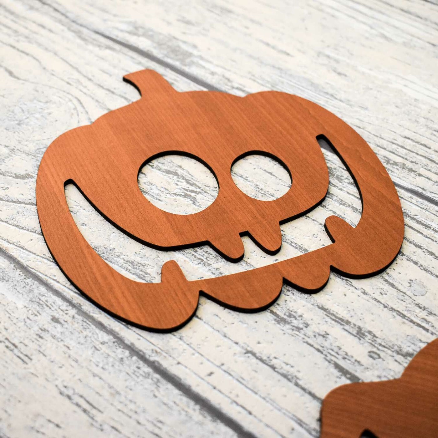 Wooden Halloween Decor - Pumpkins | Cherry