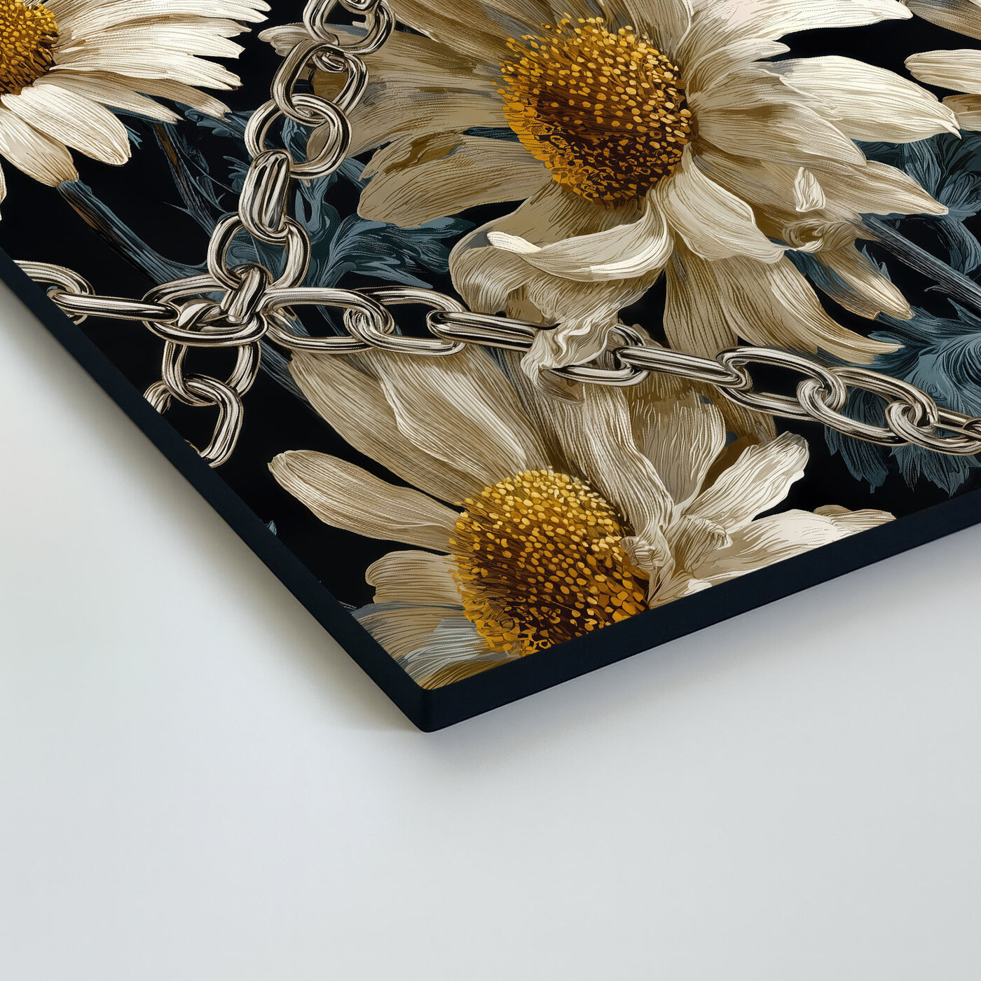 Umelecký obraz - Margarétky v reťaziach 