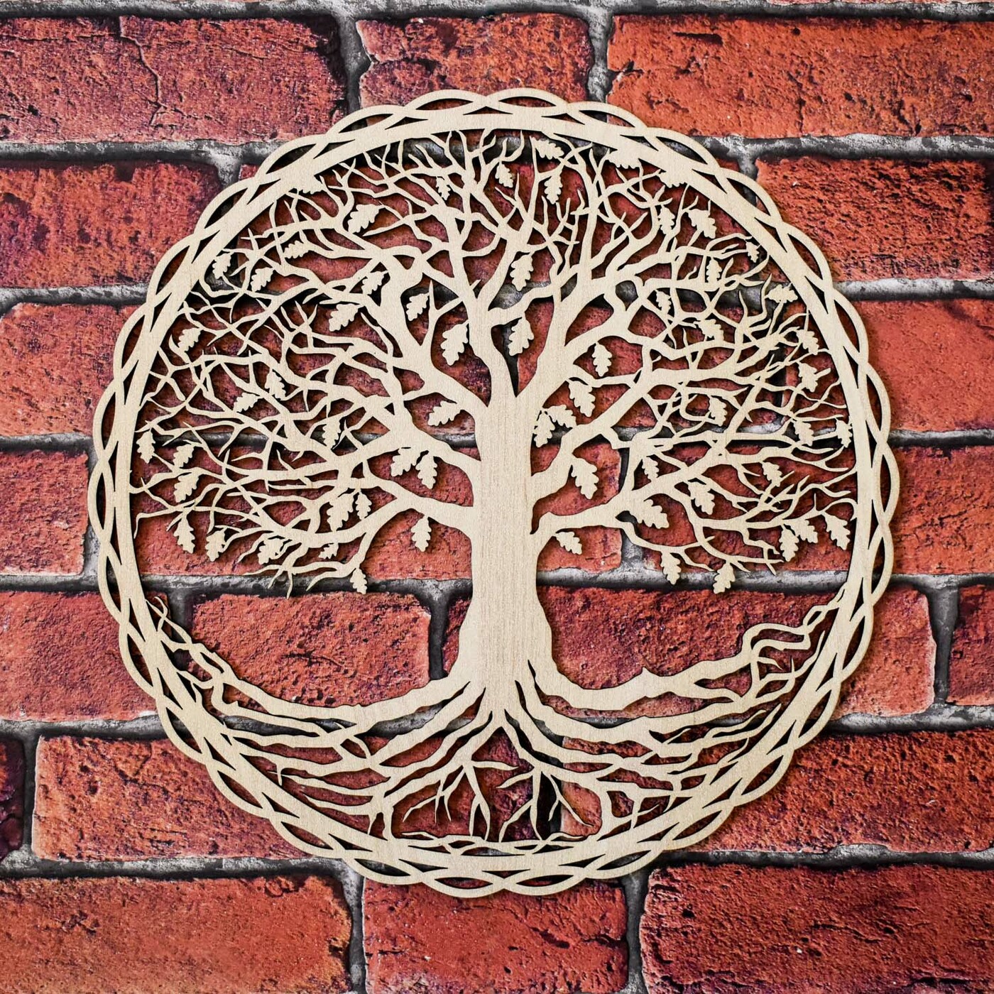 Wooden Tree of Life on the Wall - Oak | Maple