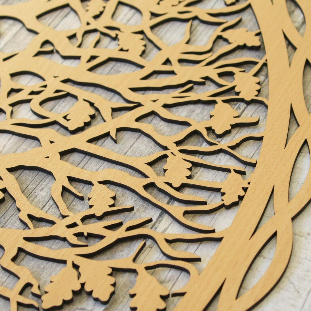 Wooden Tree of Life on the Wall - Oak | Beech