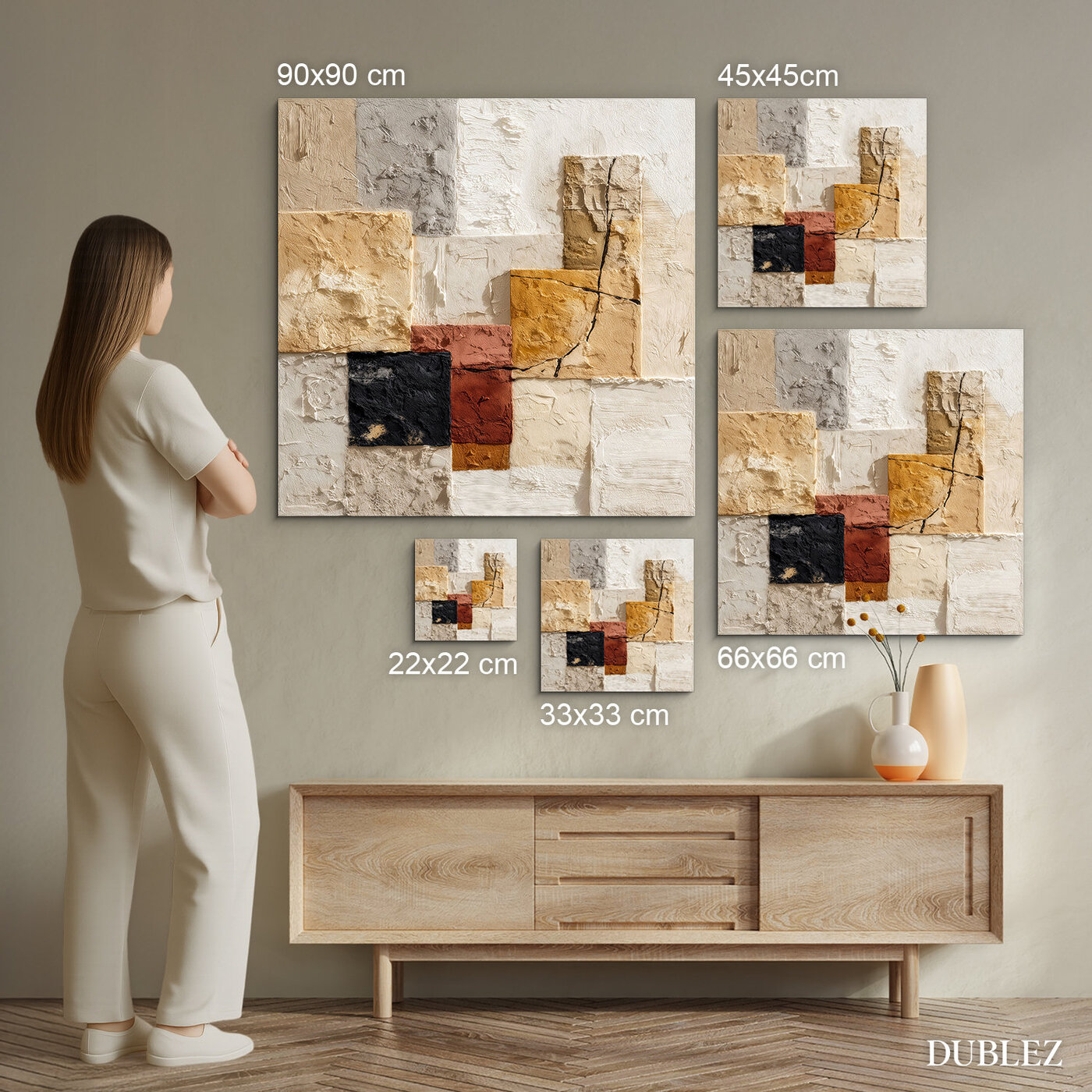 Wooden abstract image - Organic