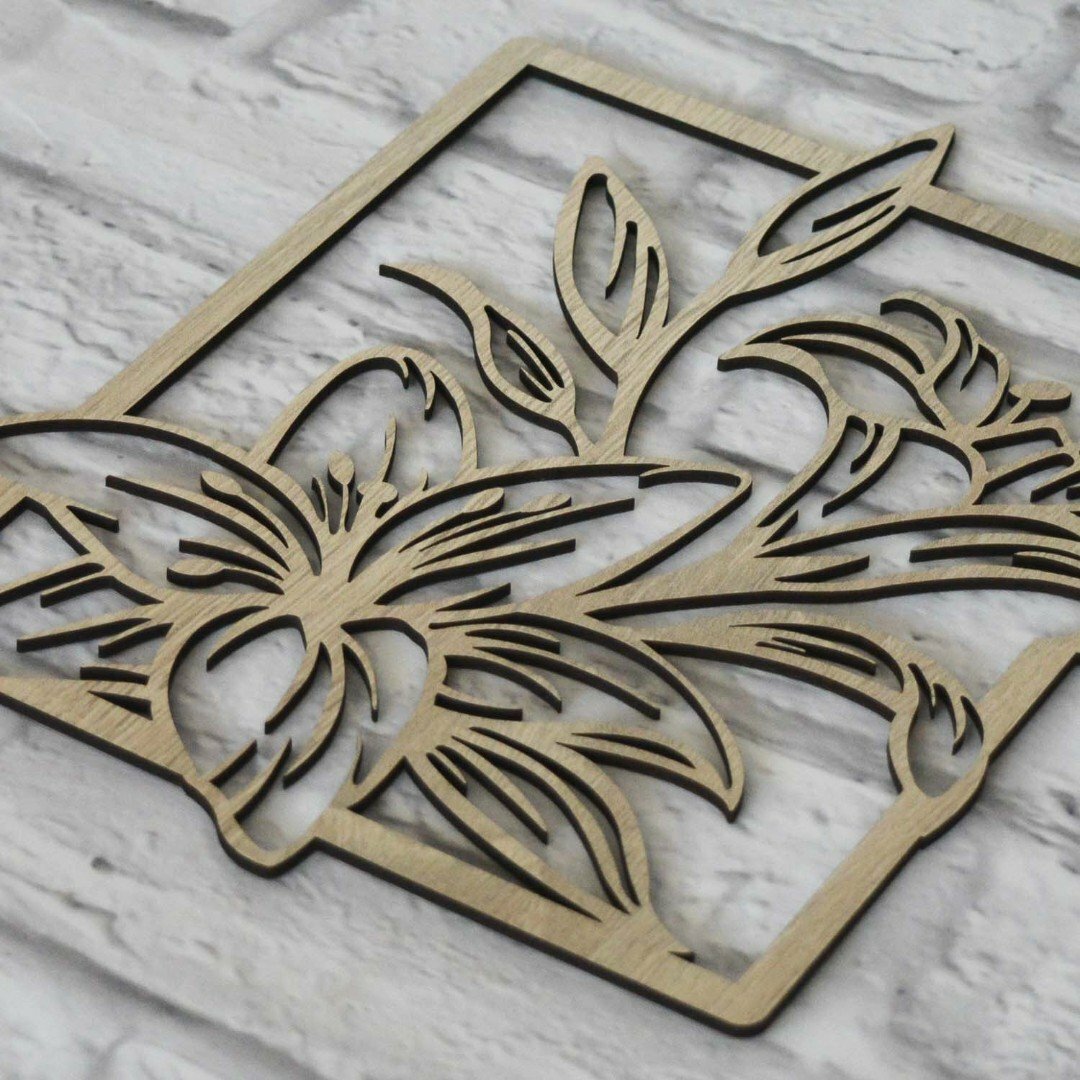 Nappali dekoráció - Liliomok | Sonoma Tölgy