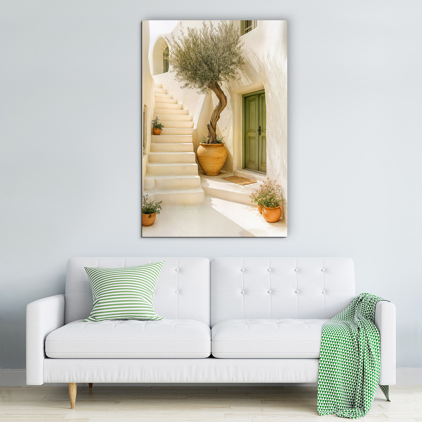 Provencal painting - Olive tree