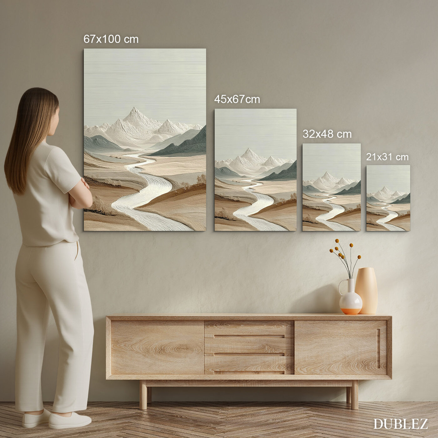 Designový obraz přírody - Klid v objetí hor