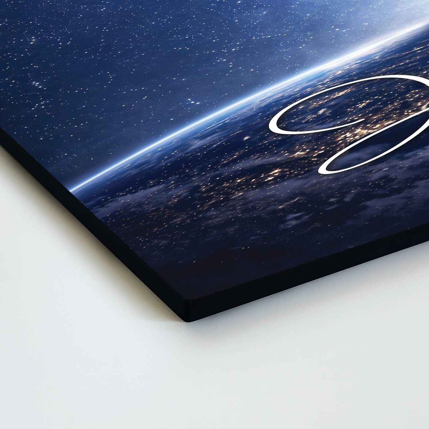 Personalized Wooden Wall Art - Night Sky with Names and Date