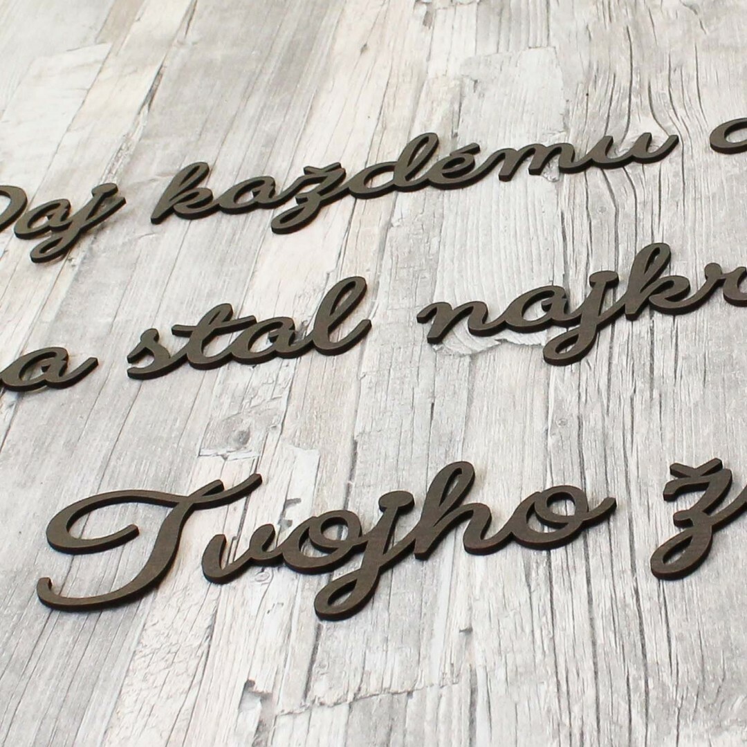 Motivačný citát na stenu  | Wenge