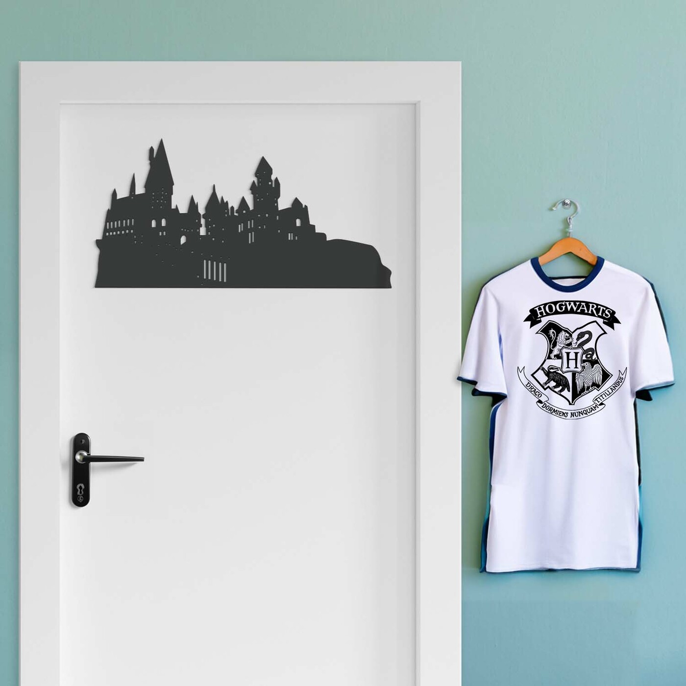 Fakép a Harry Potterből - Roxfort | Antracitszürke