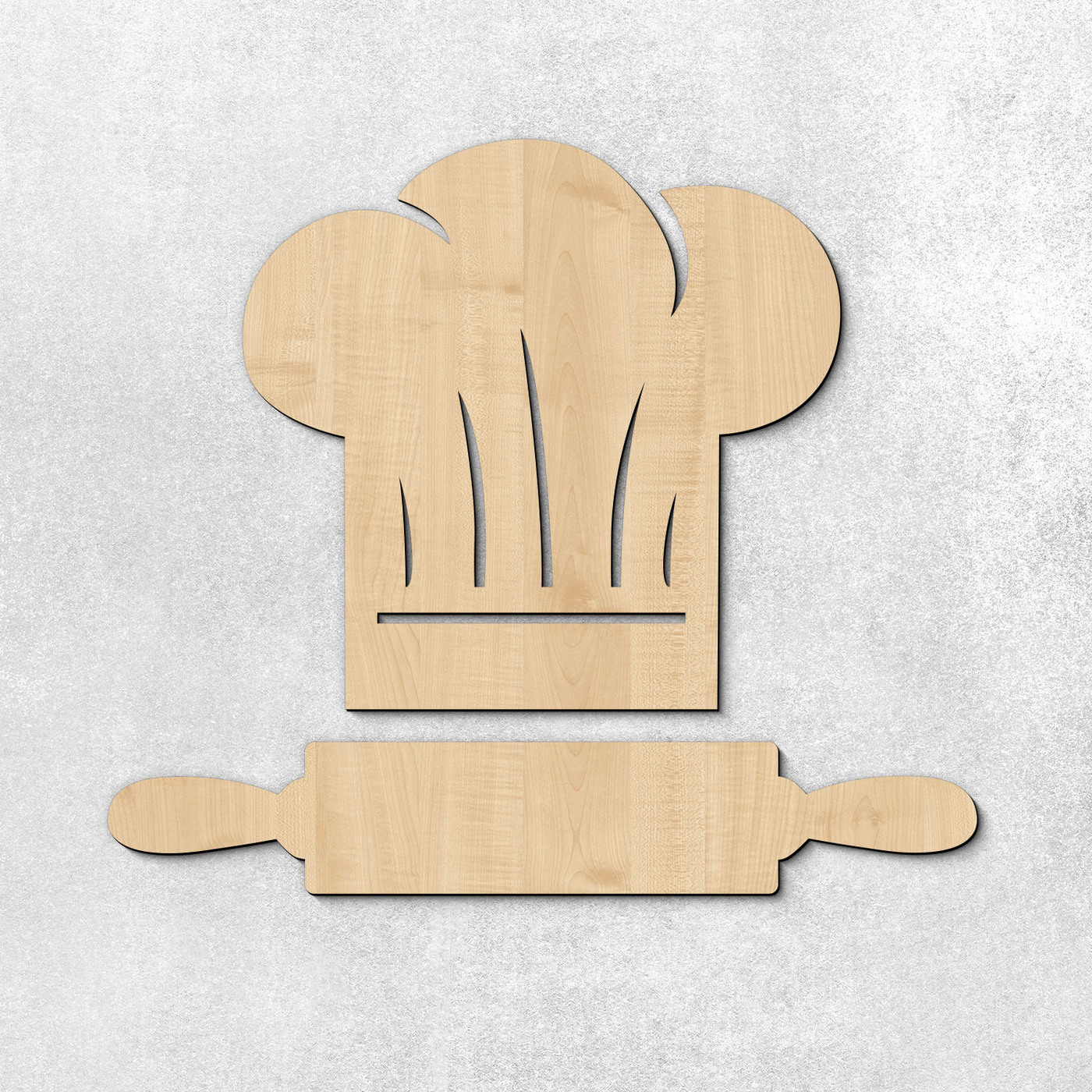 Semn din lemn pentru ușă - Bucătărie | Arţar