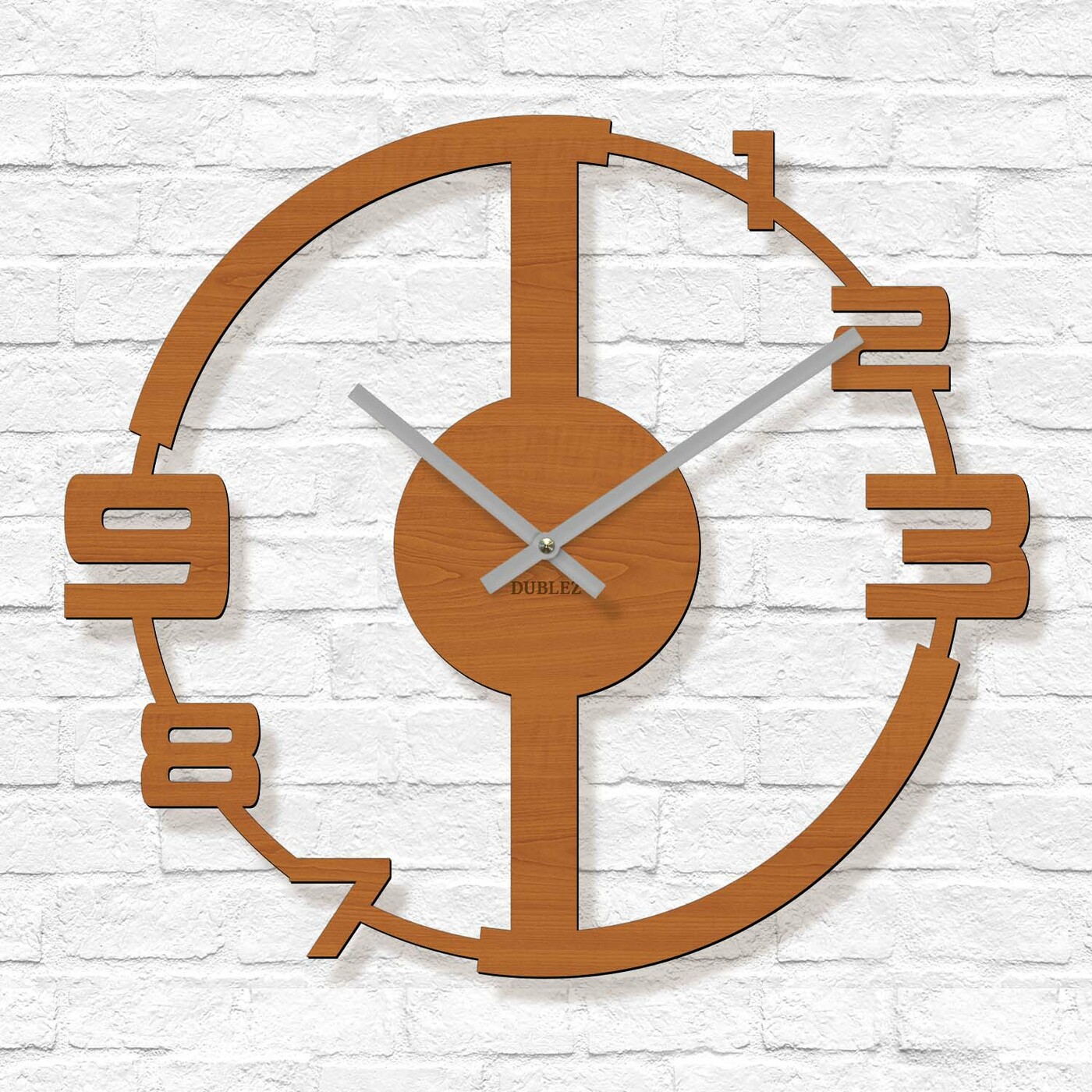 Moderné hodiny na stenu do obývačky - Summery | Čerešňa