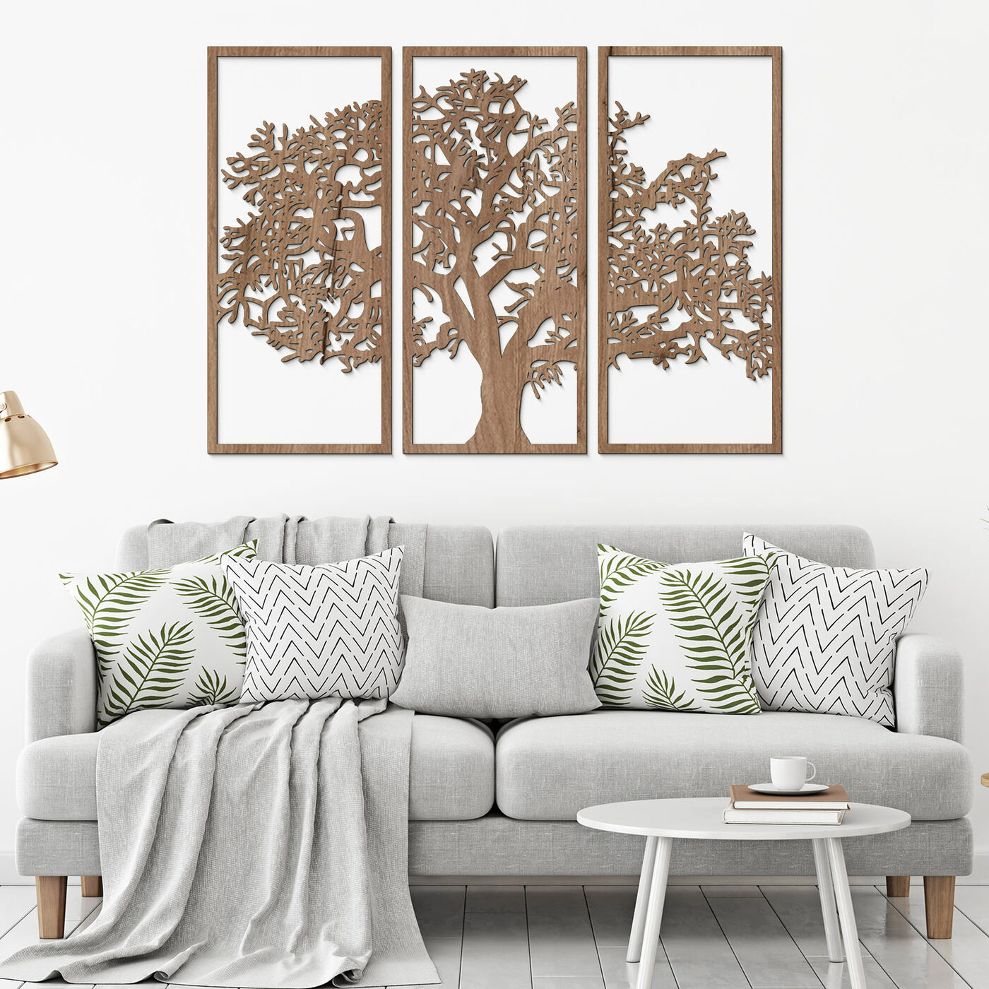 Drevená samolepka - Strom života | Dub tabakový