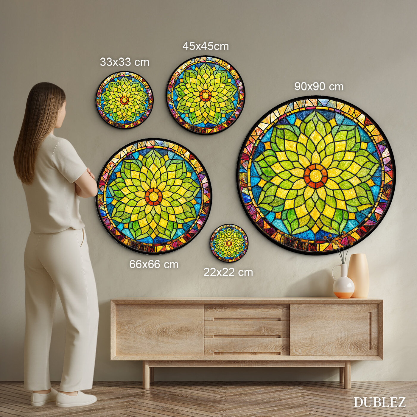 Colorful Mandala - Sun Lotus