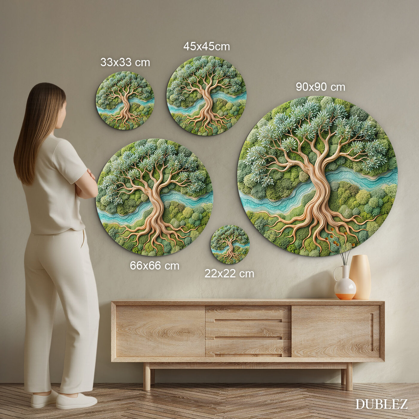 Obraz stromu života - Jemnosť