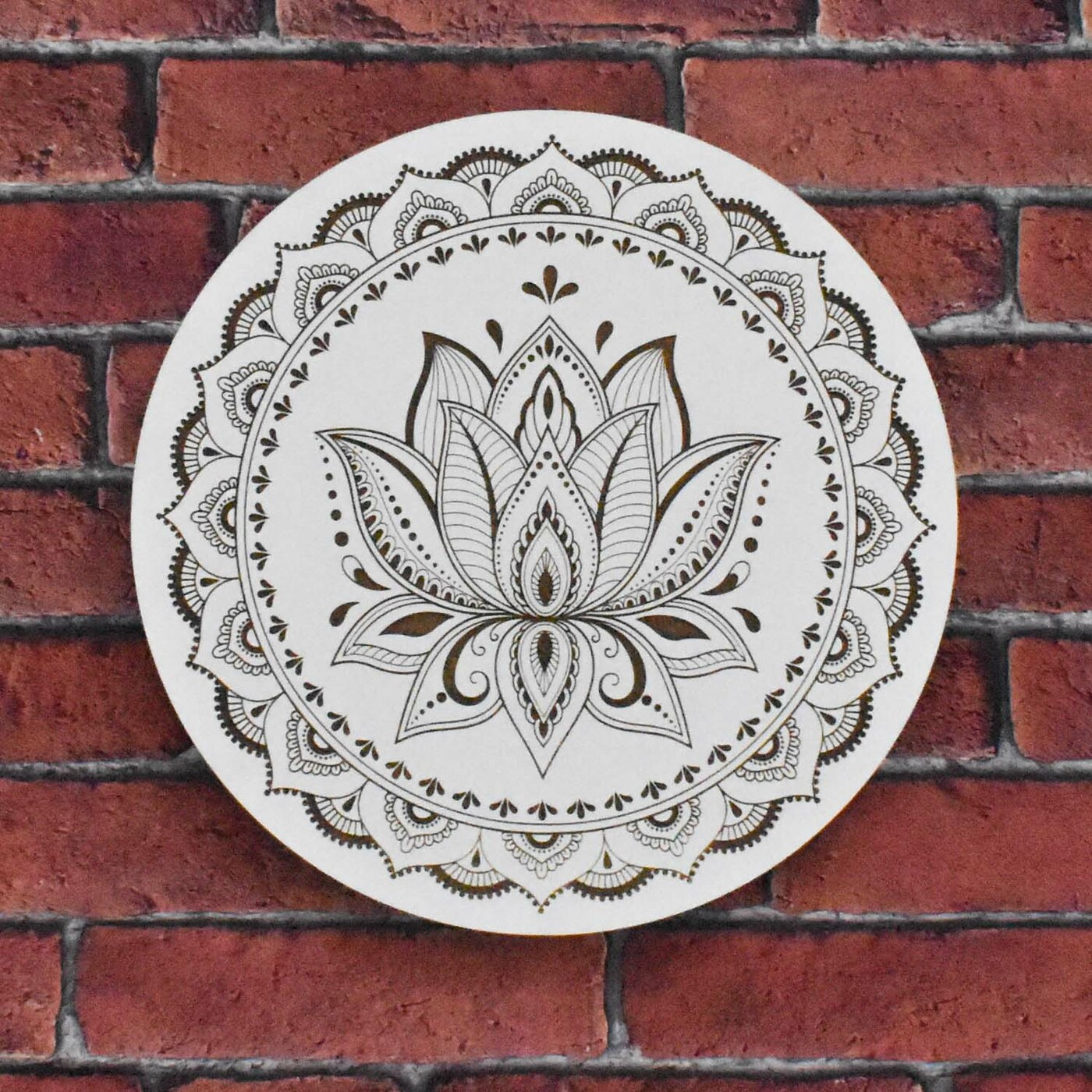 Obraz mandaly na stenu - Lotus