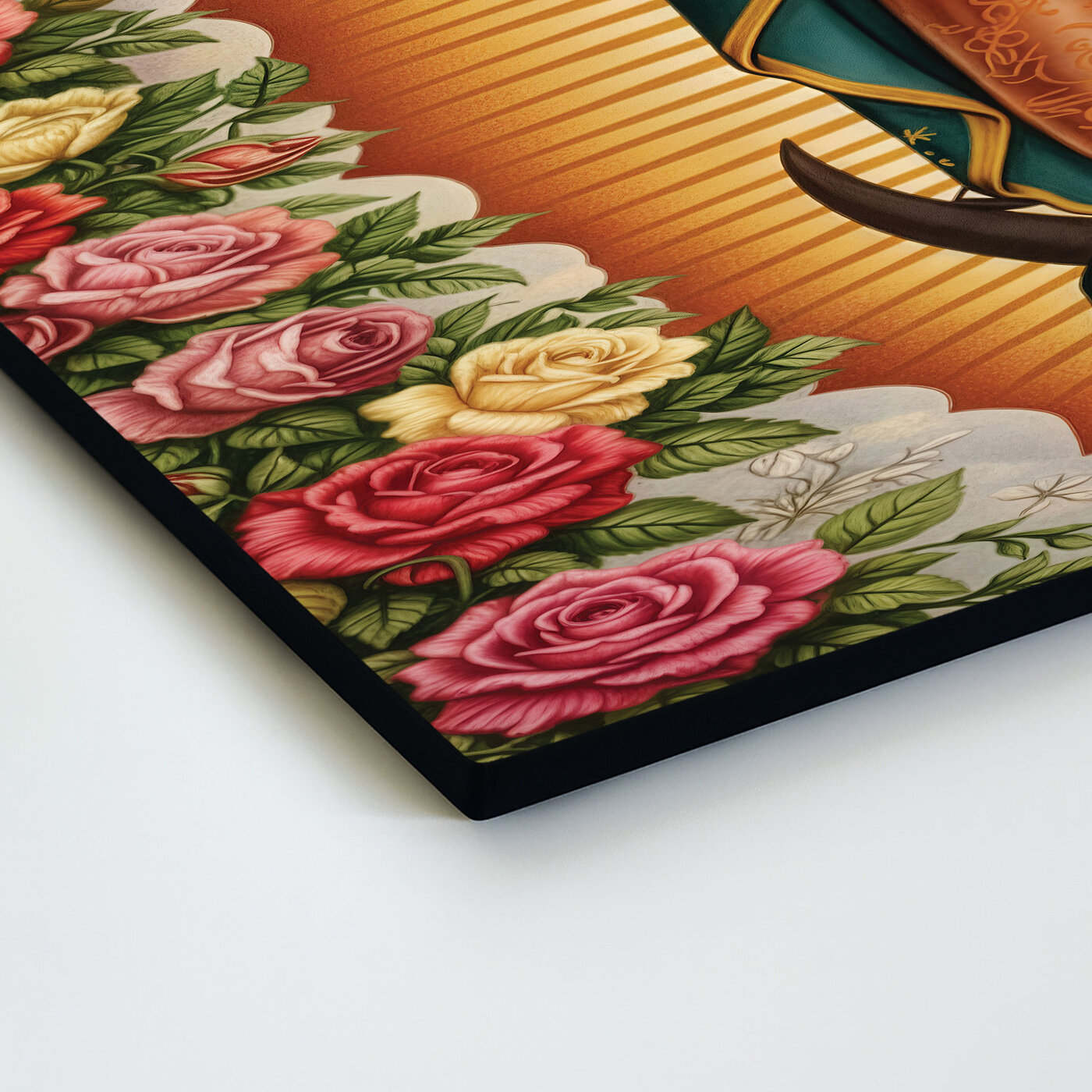 Dřevěný obraz - Guadalupská Panna Maria