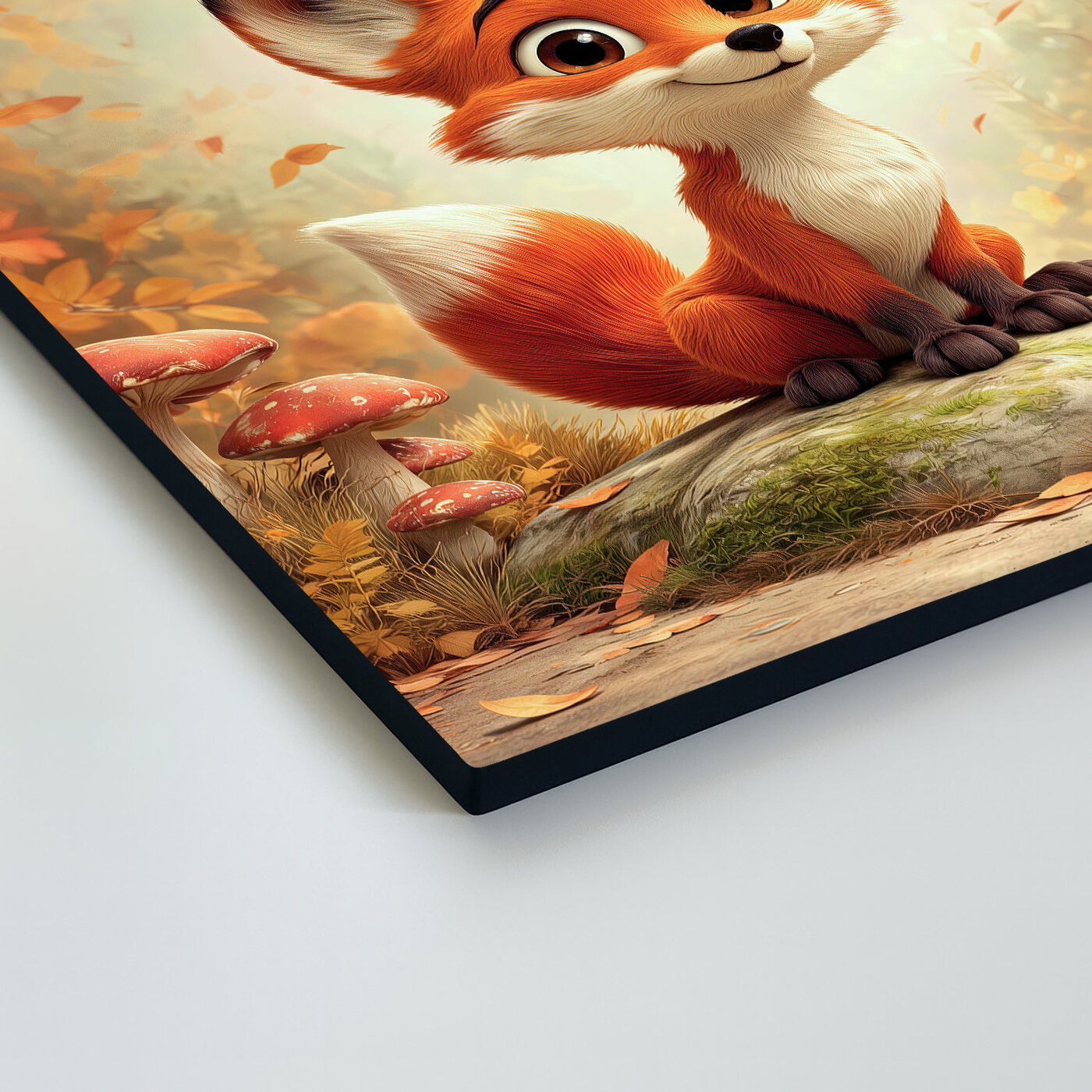 Štýlová lesná dekorácia pre deti - Líška