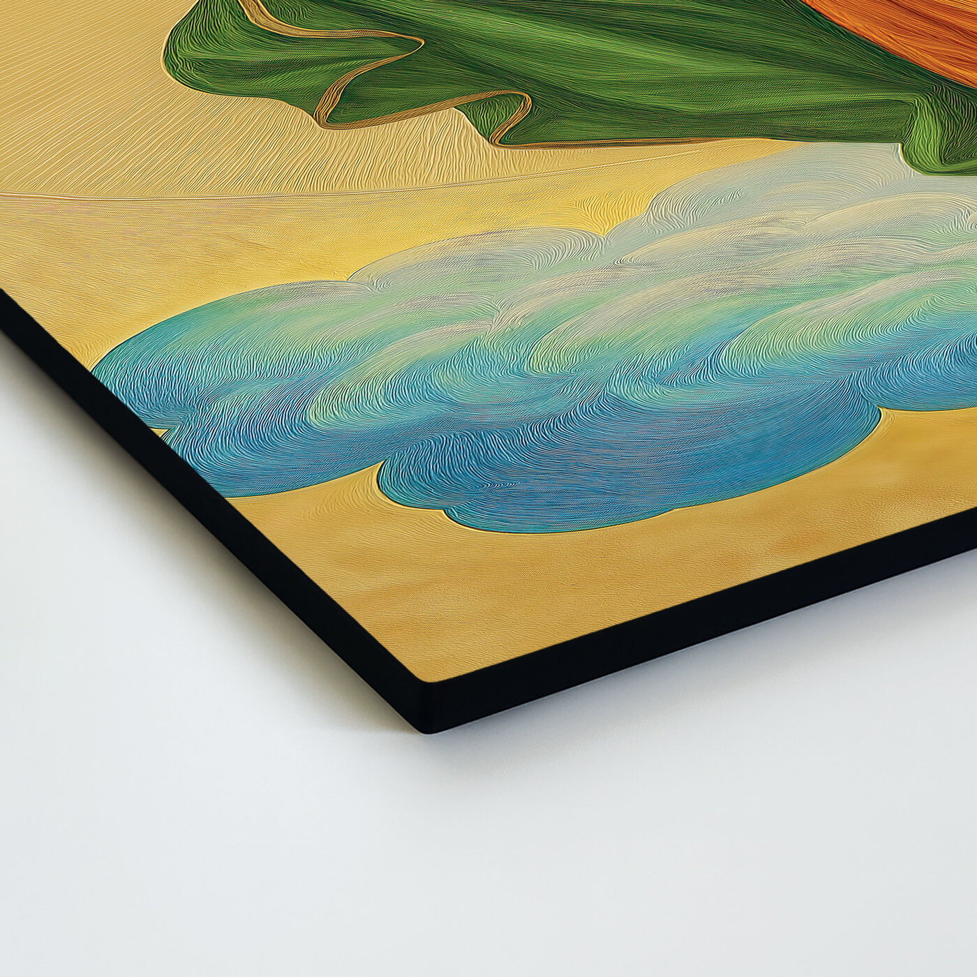 Drevený obraz - Svätá Matka Božia