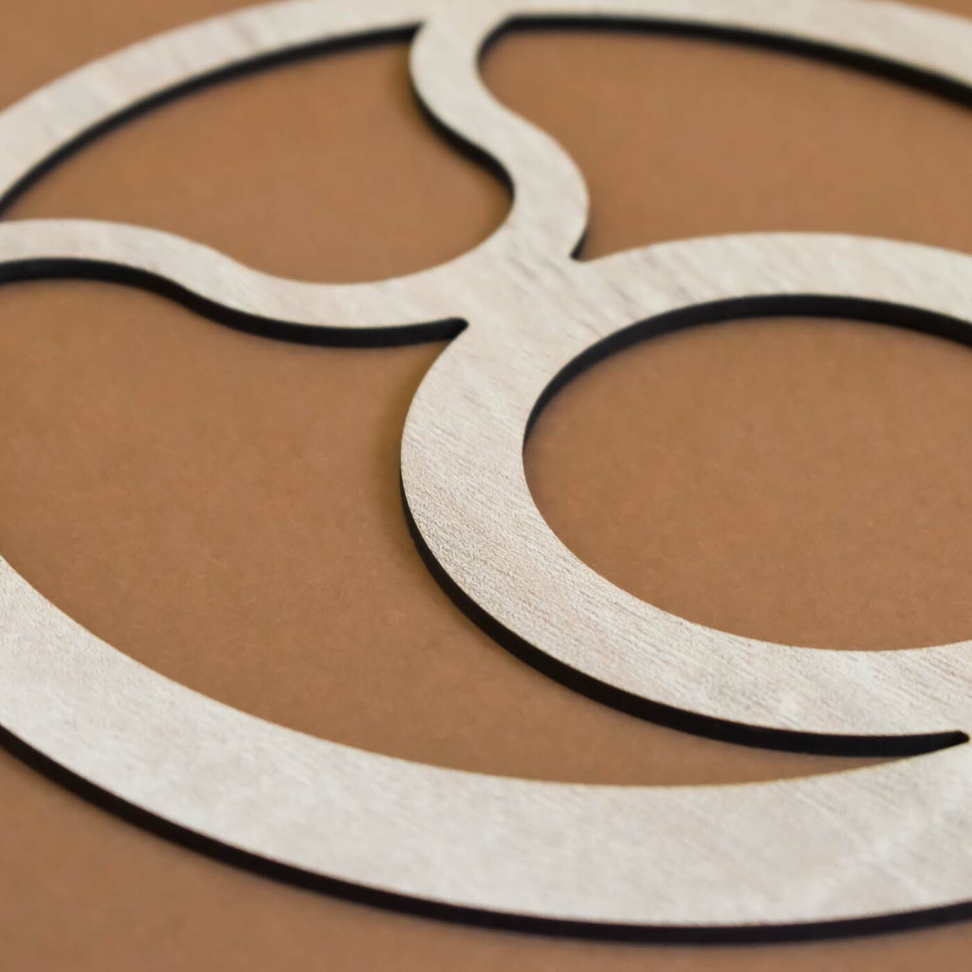 Drevený dekor - Znamenie zverokruhu Býk | Dub Sonoma