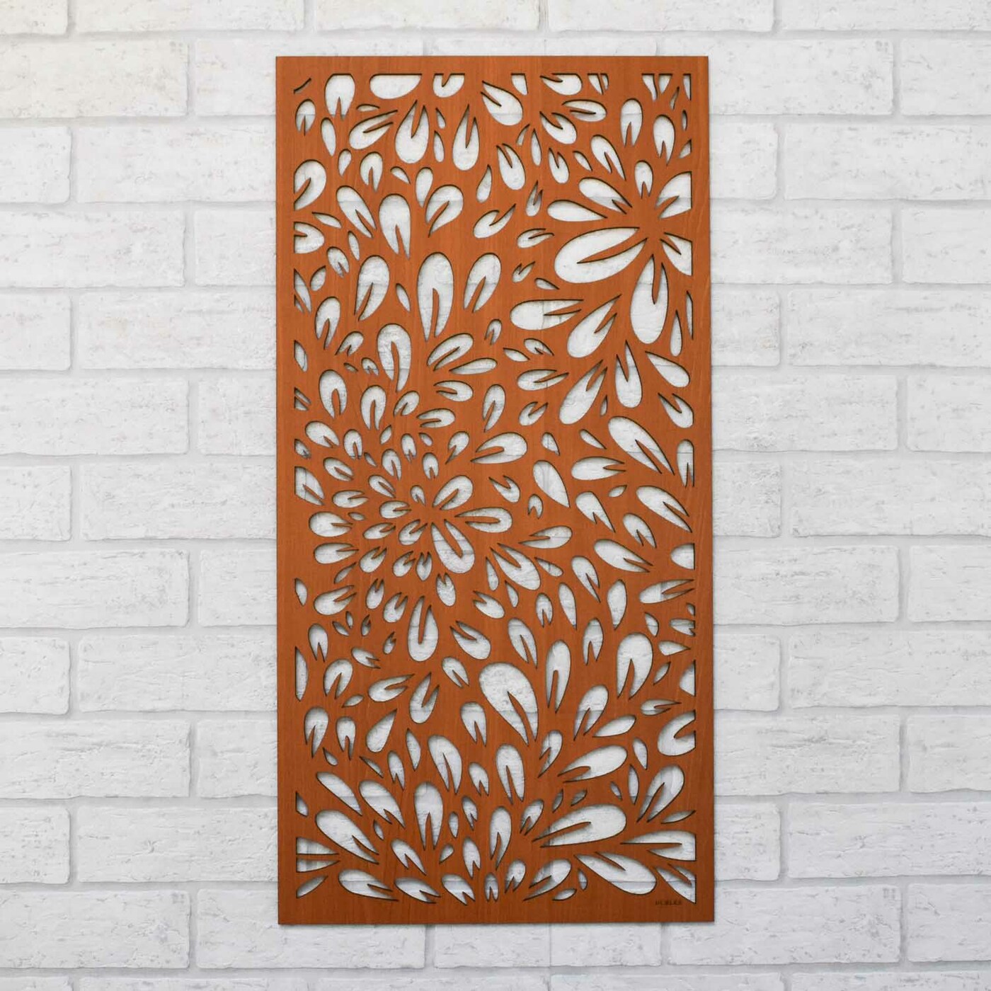 Kitchen Panel on the Wall - Oasis of Flowers | Cherry