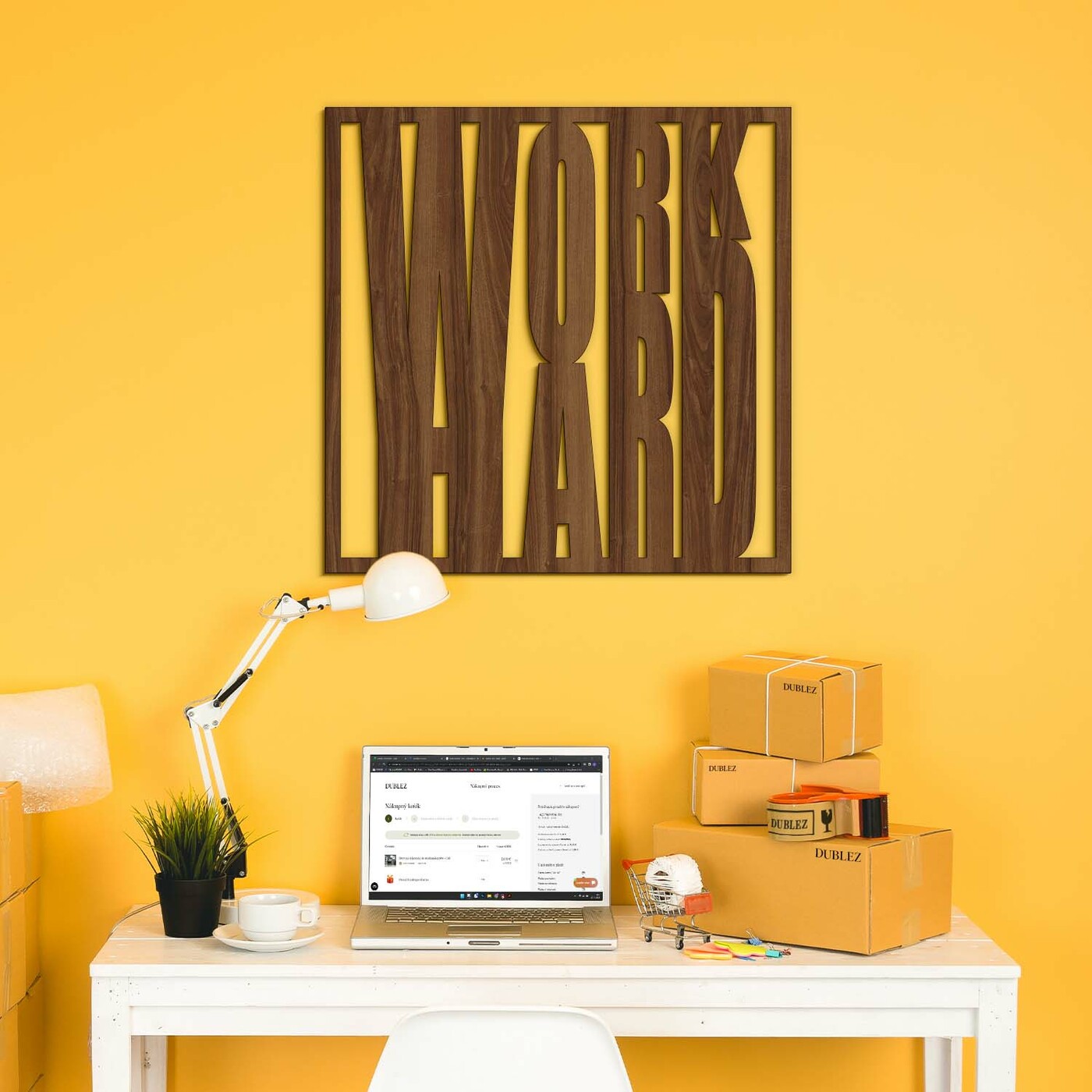 Motivational Picture - WORK HARD | Walnut