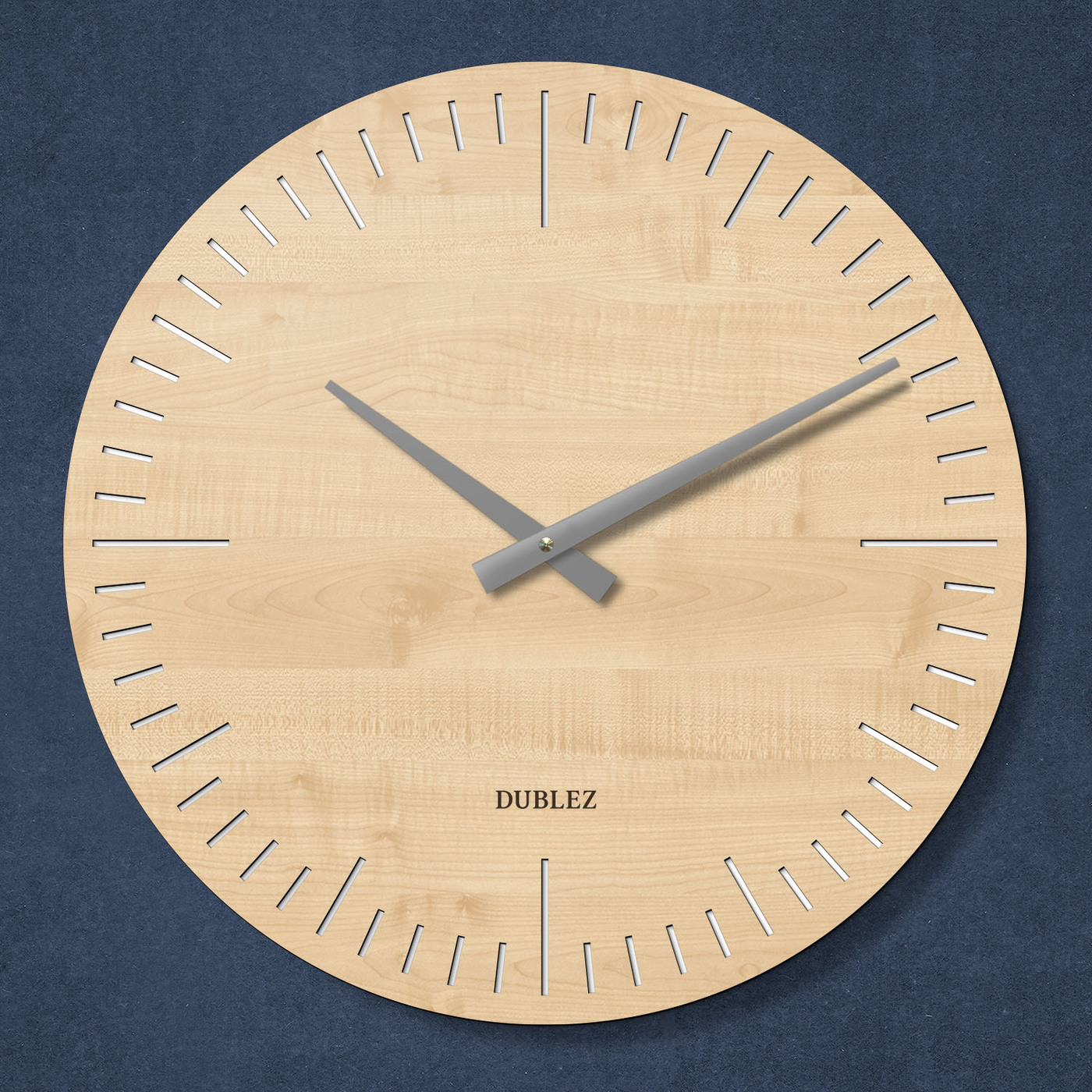 Designové nástěnné hodiny - Minute | Javor