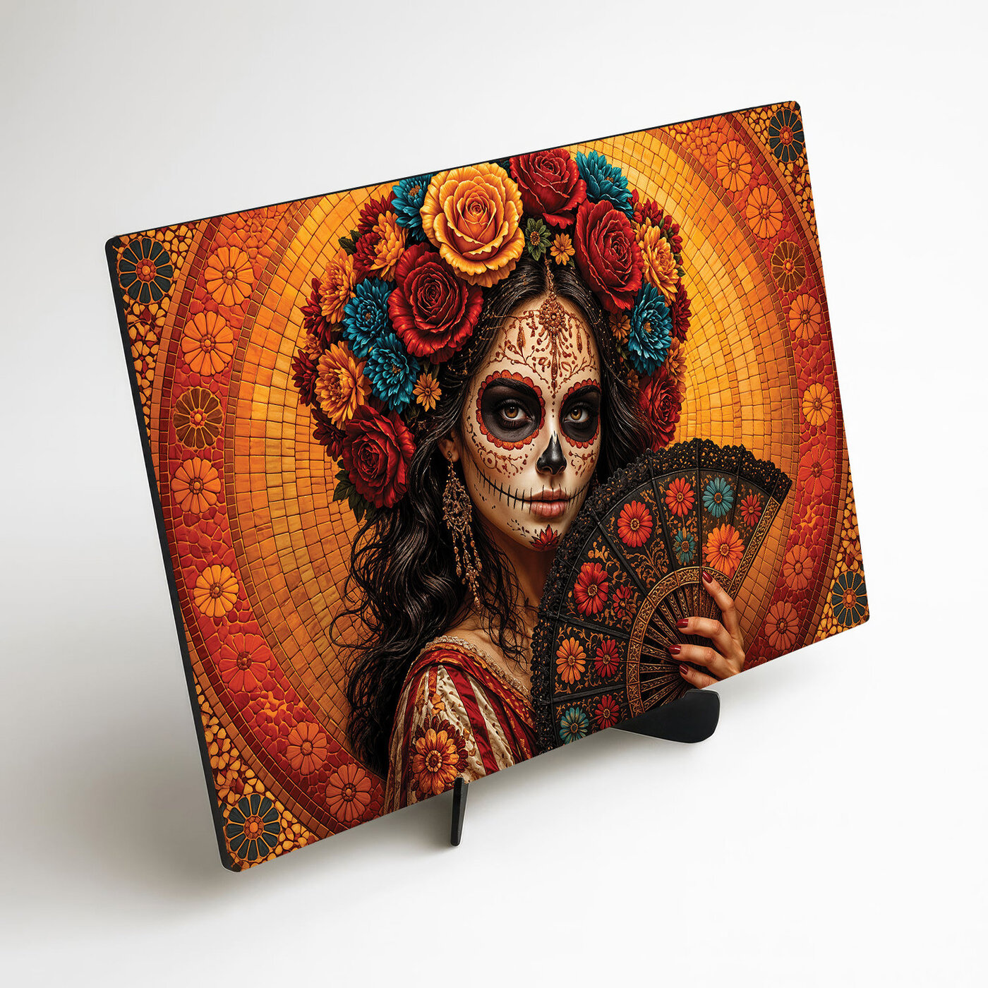 Mexický obraz La Catrina - Día de los Muertos