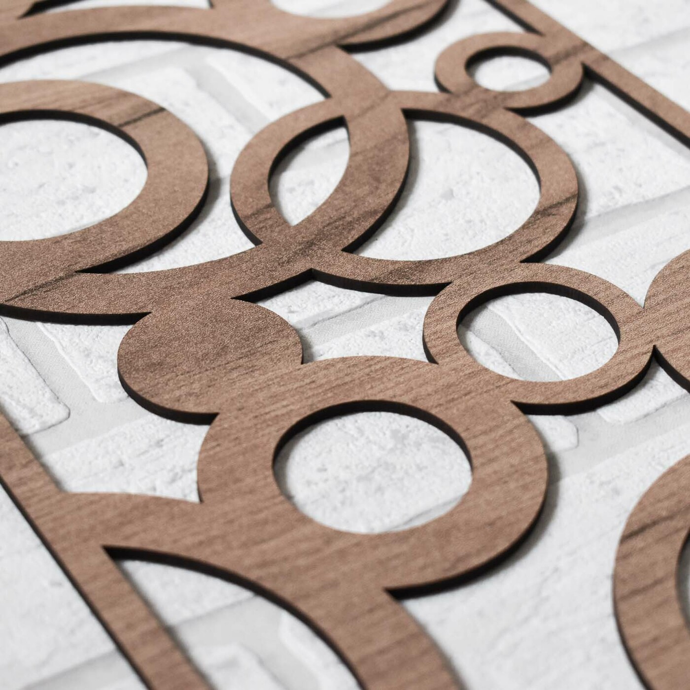 Picture - Geometric Abstraction | Tobacco Oak