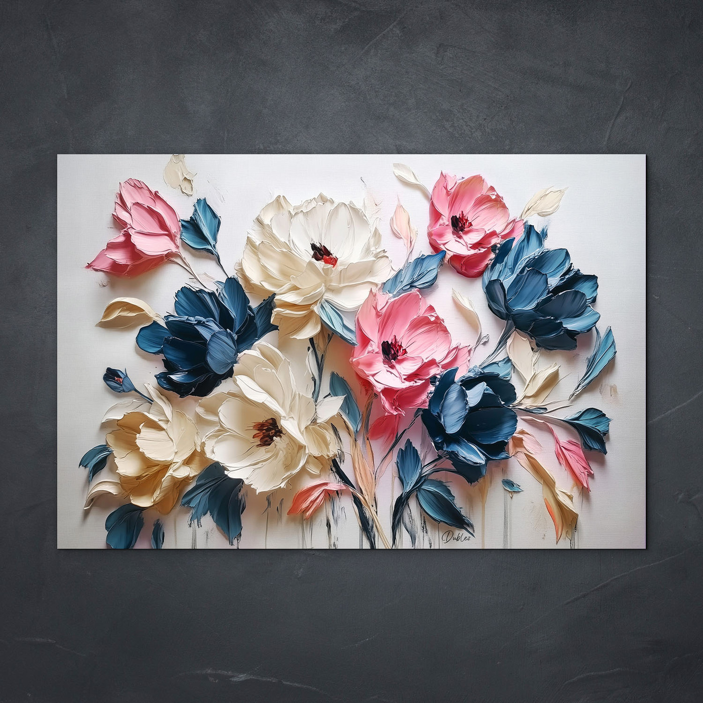Wall Art for Living Room - Flowers