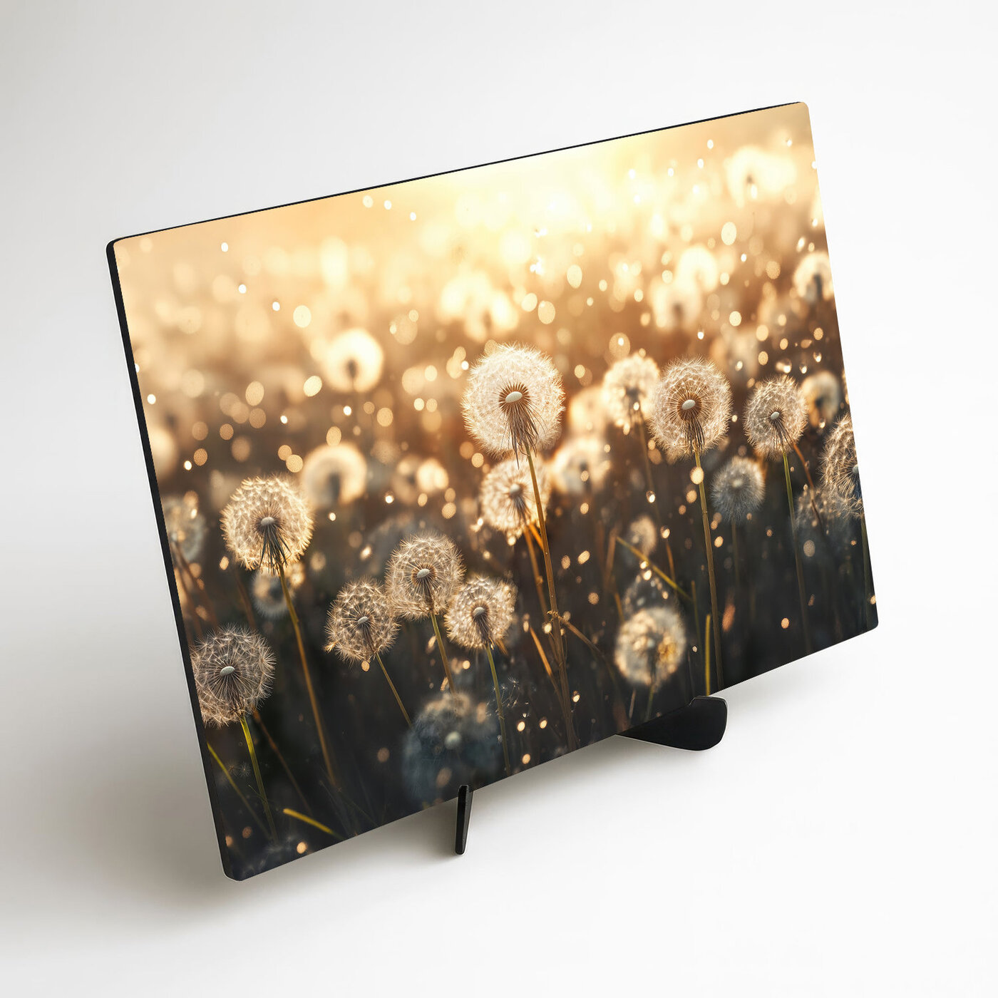 Wooden Wall Art - Dandelions Blooming
