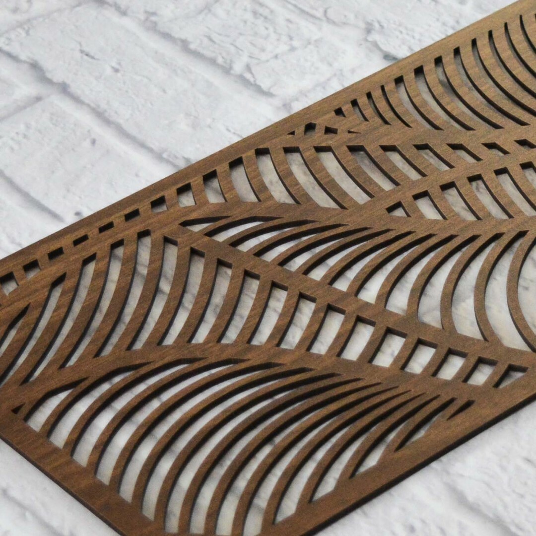 Modern Picture - Desert Dunes | Walnut