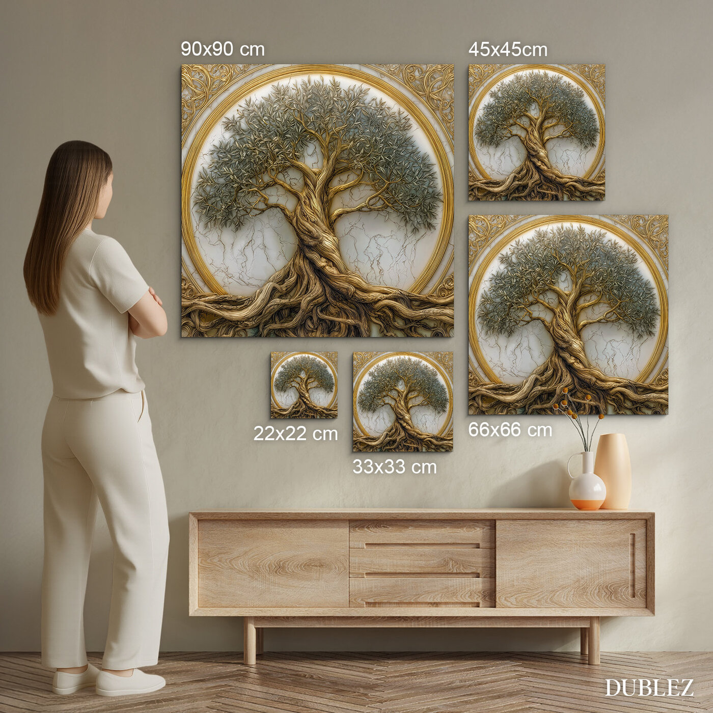 Umelecký obraz - Bohémsky strom života