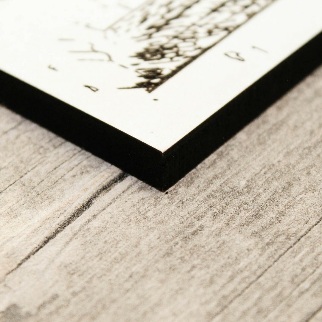 3D Wooden Wall Art - New York | White