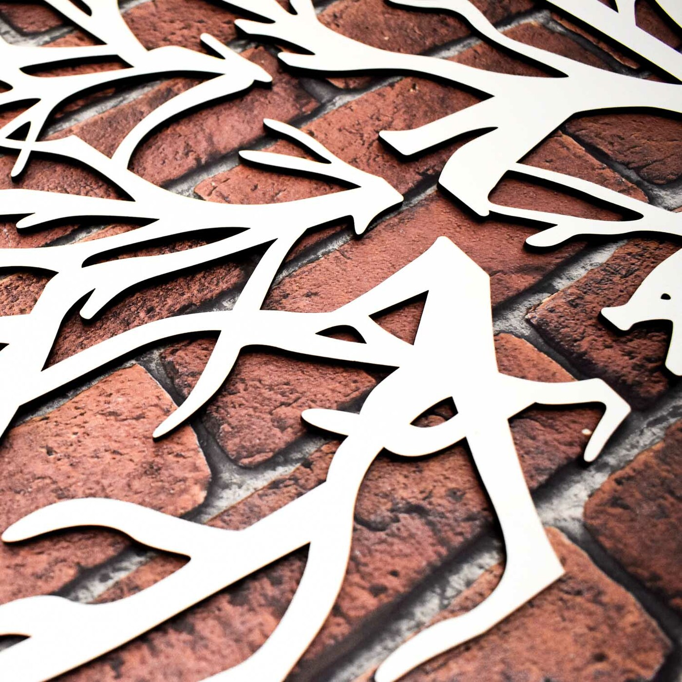 Veľký obraz na stenu - Strom Trinity | Biela