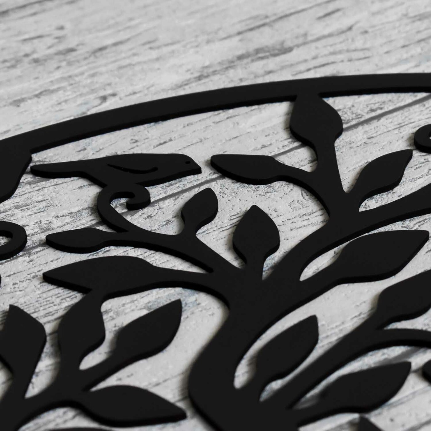 Decorațiune perete copacul vieții - Dafor | Negru