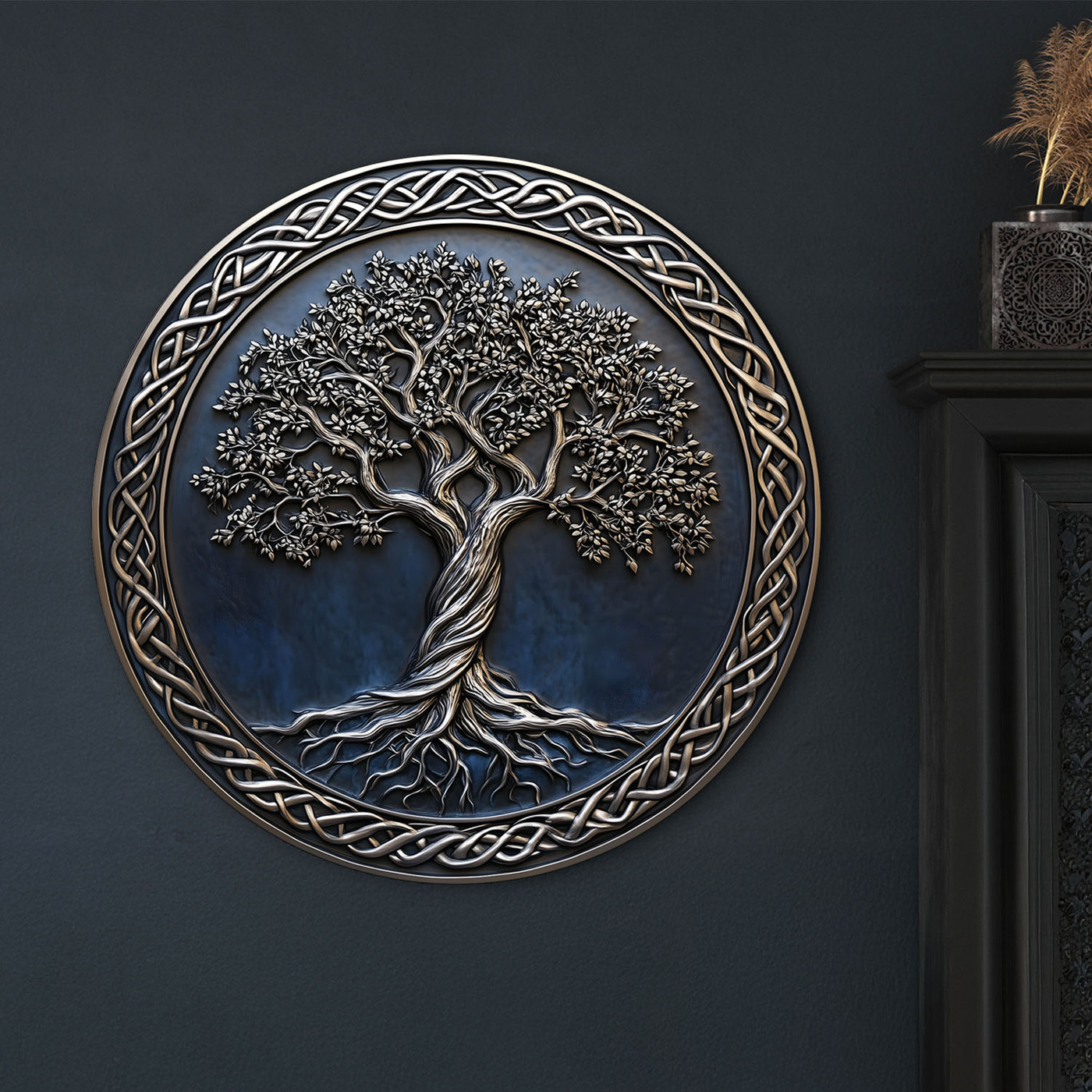 Falias - Circular Tree of Life Wall Art