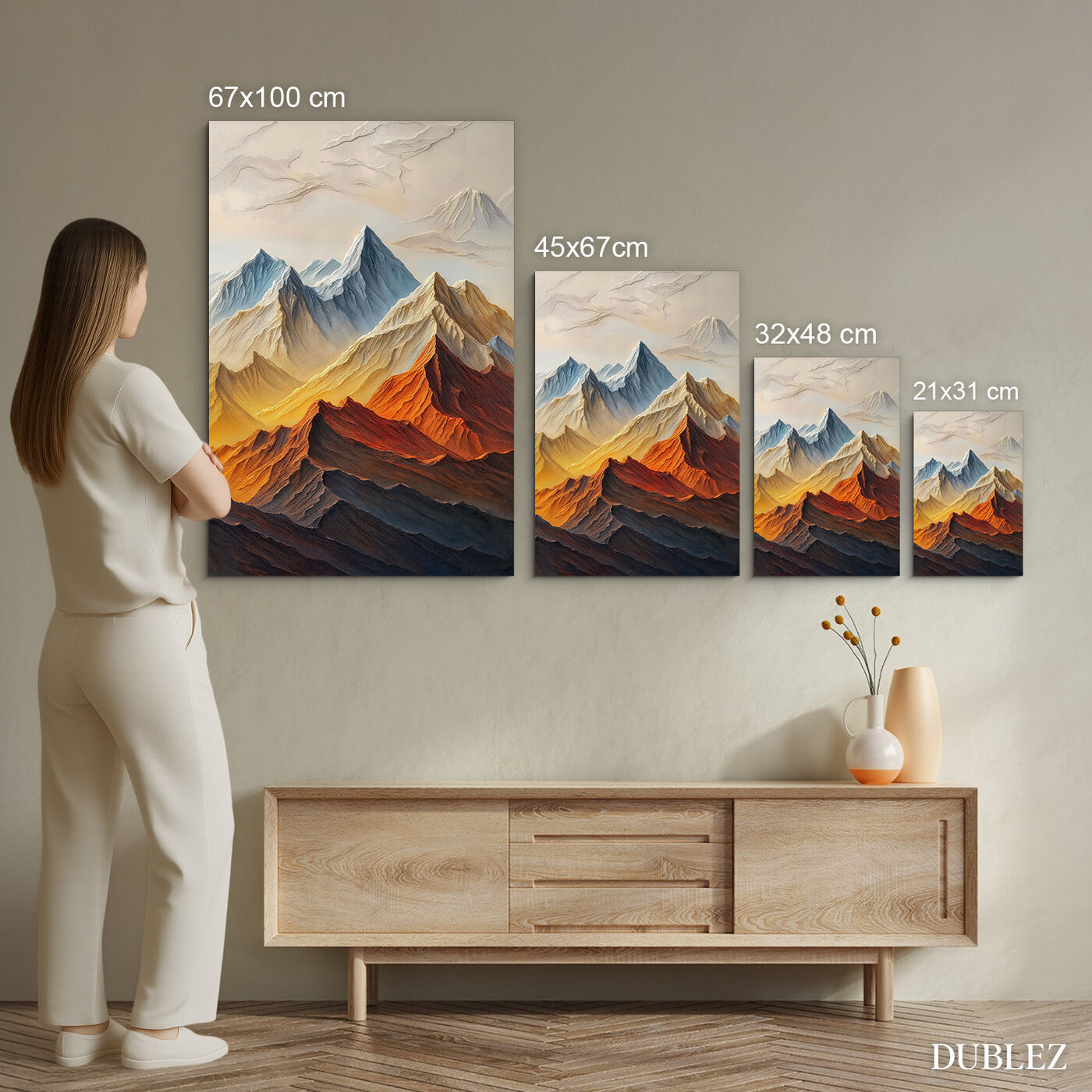 Drevený obraz - Štíty vo farbách