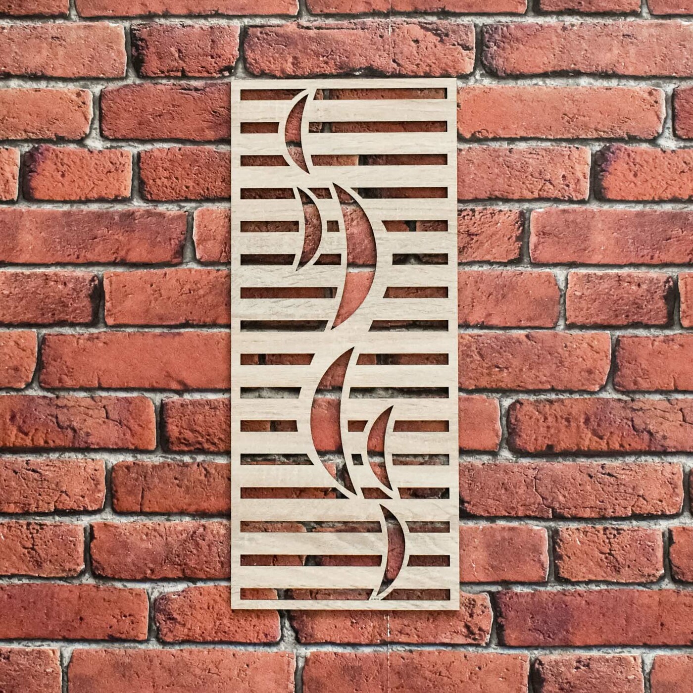 Abstract Wall Panel - Horizon | Oak Sonoma