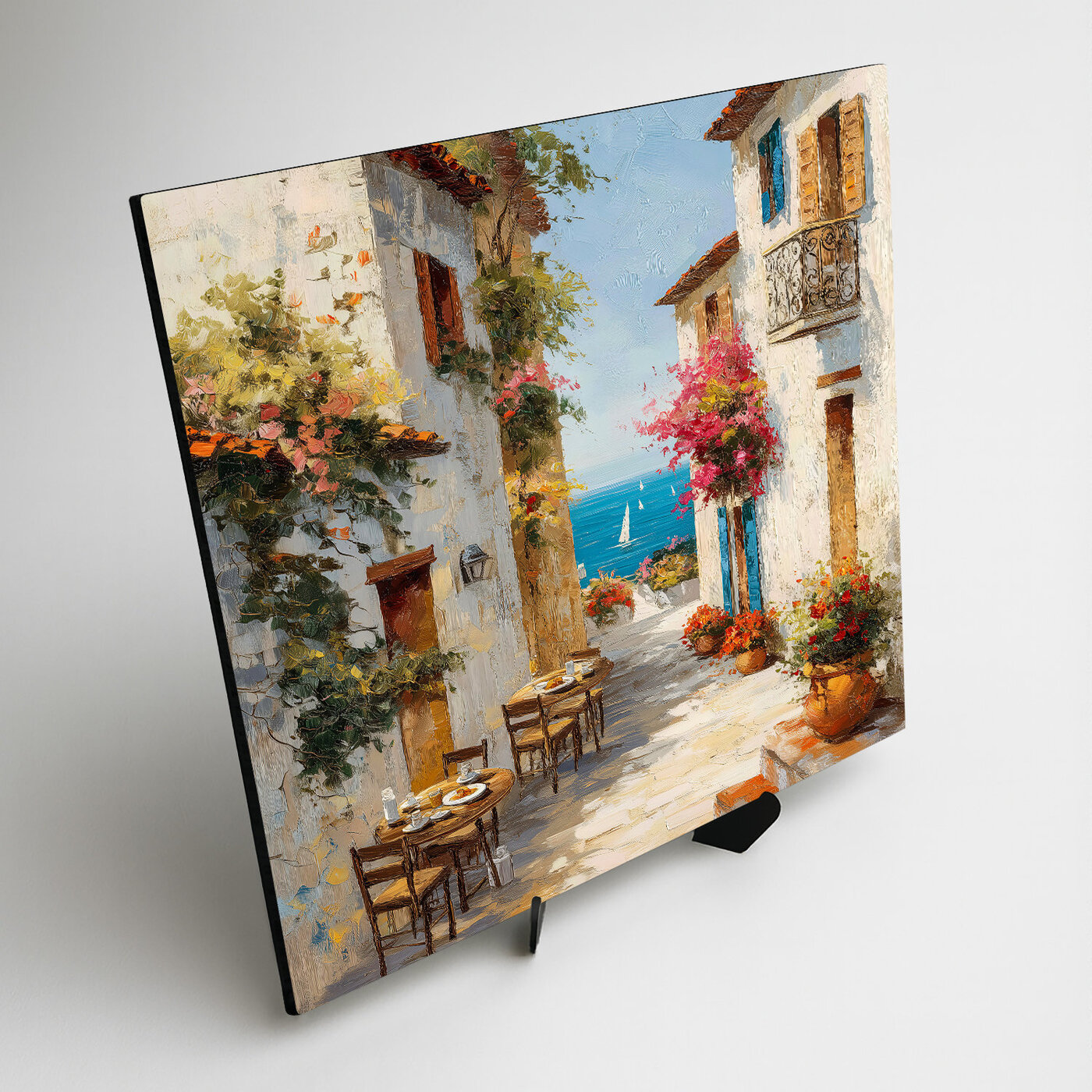 Provence obraz - Ráno na pobřeží