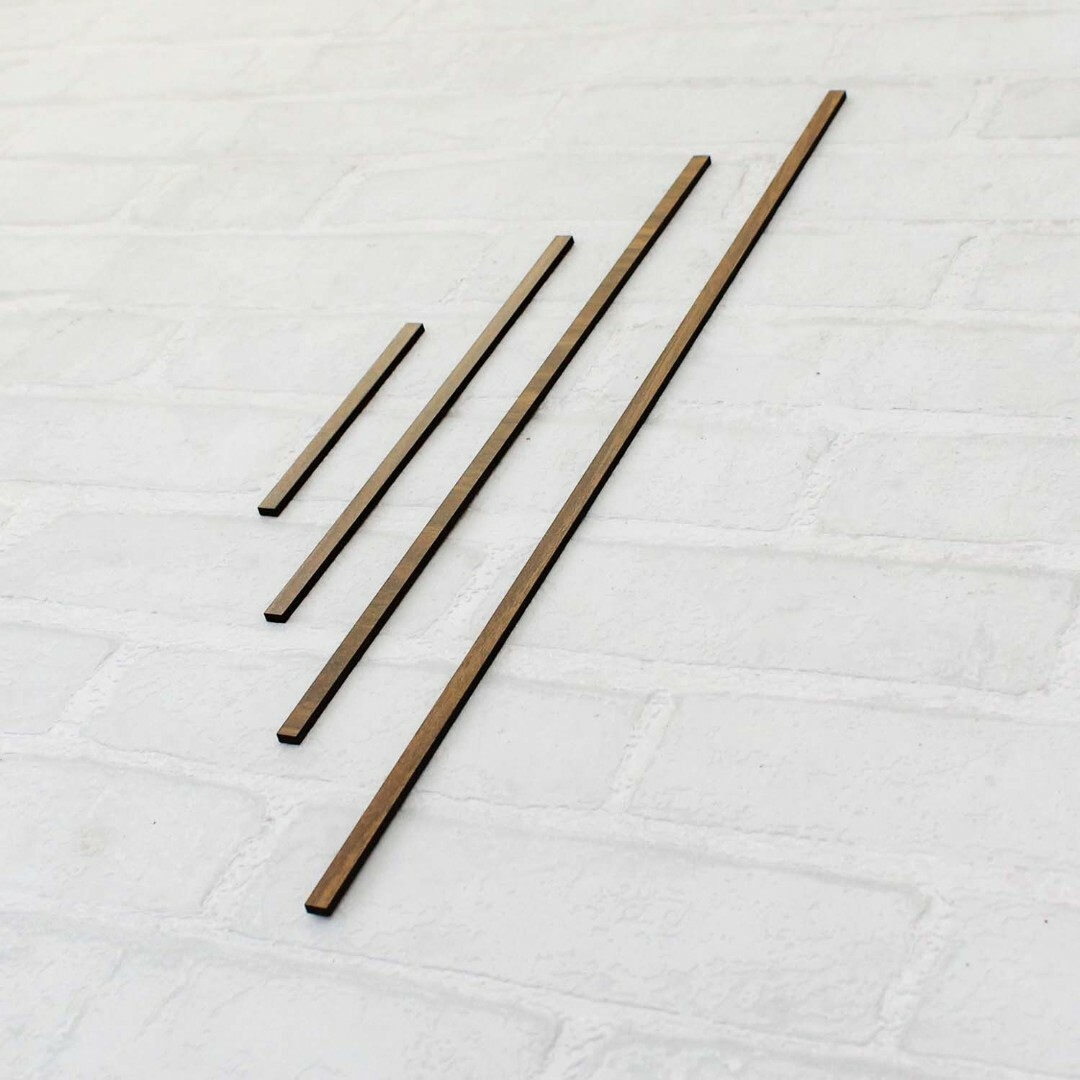Wooden Sticks for Photo Frames | Walnut