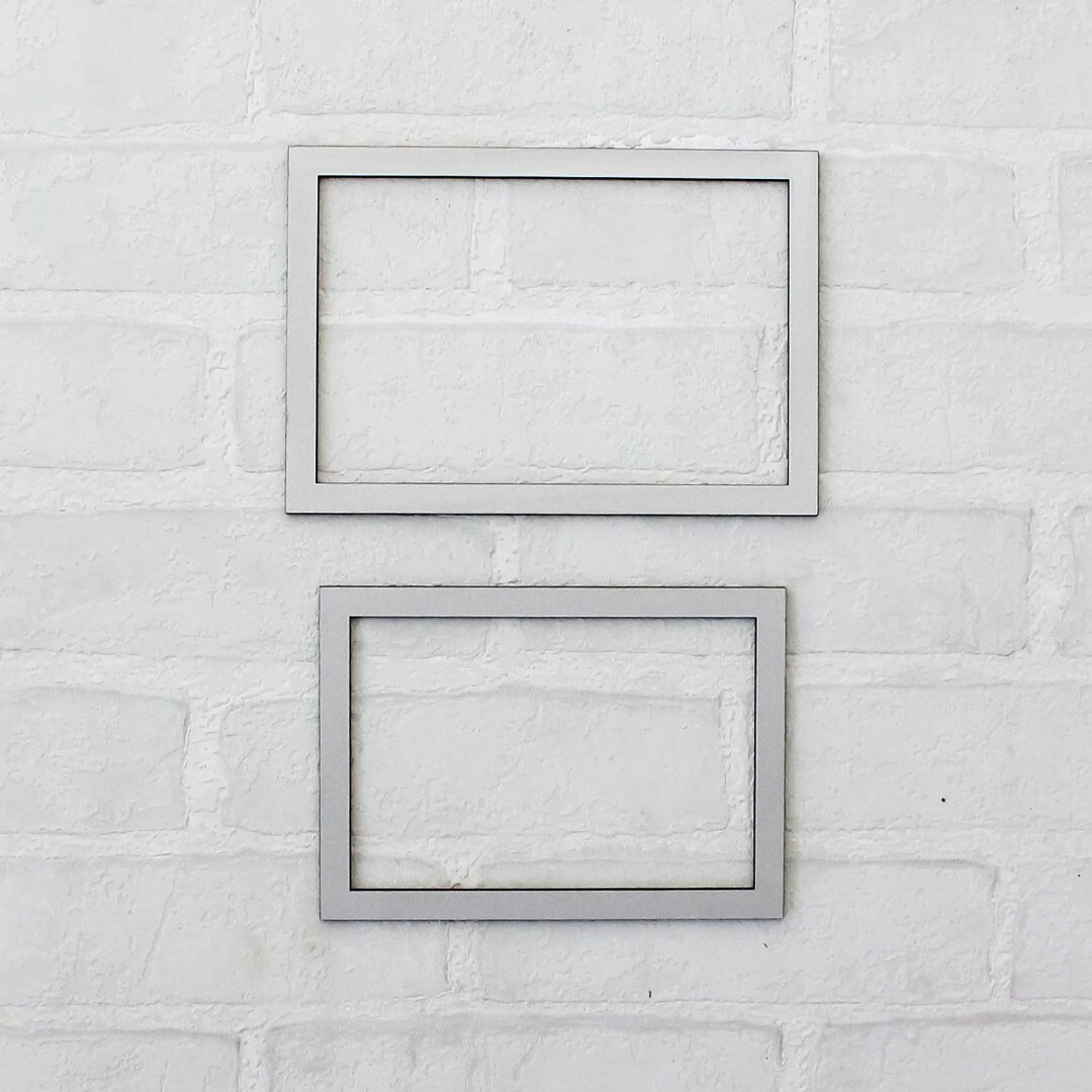 Wooden Photo Frame | Silver