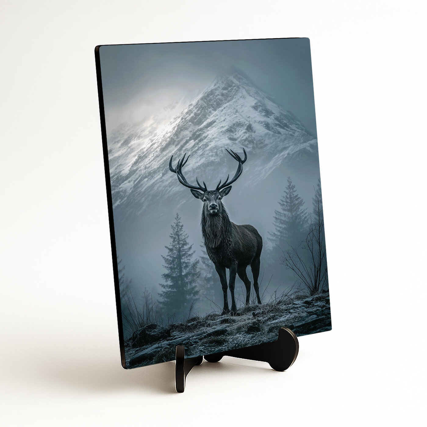 Dizajnový obraz - Jeleň a hory