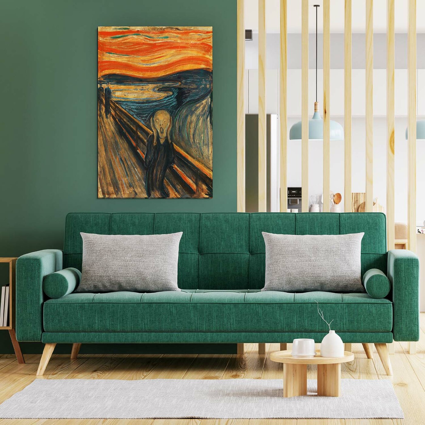 Wooden Wall Art - The Scream, Munch