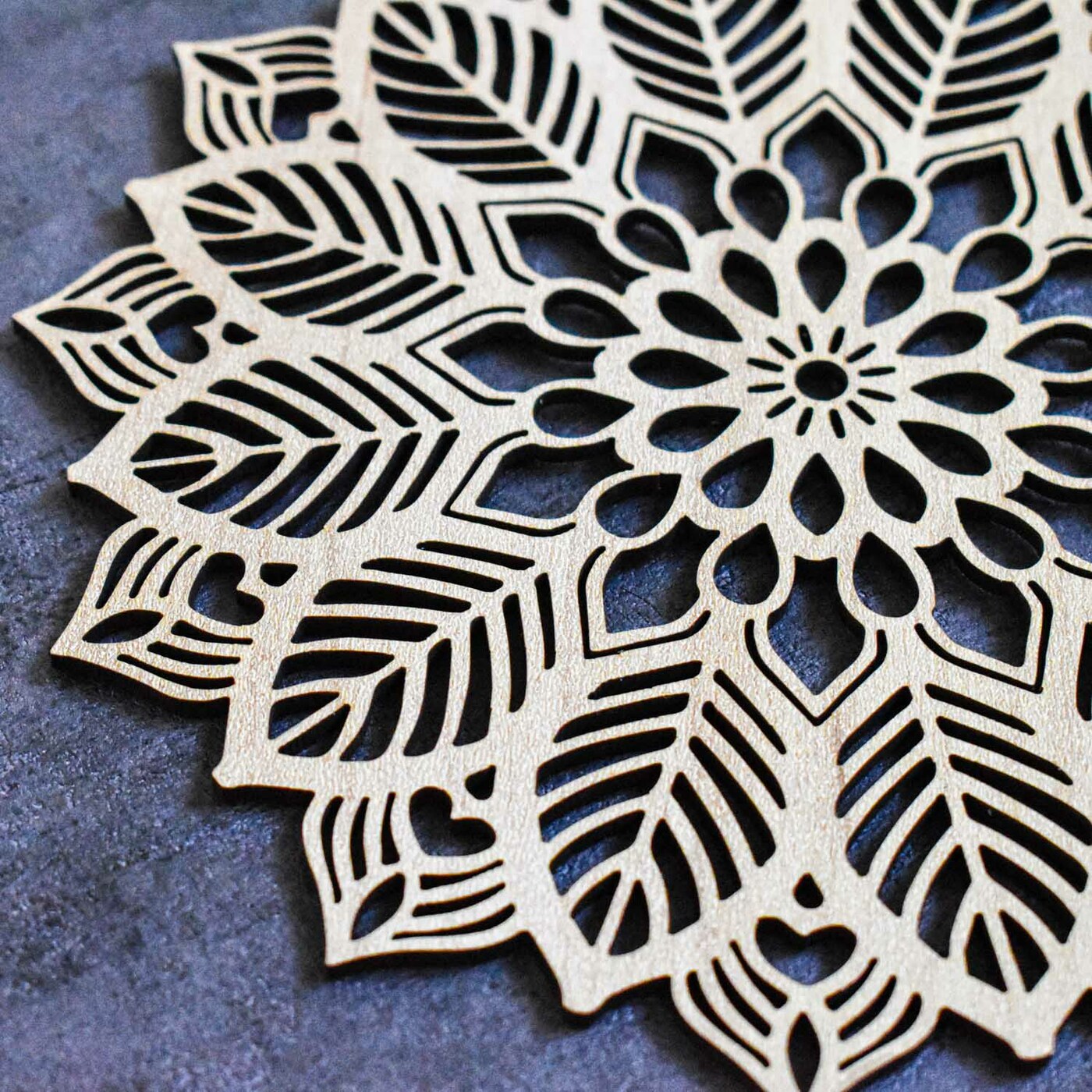 Mandala zdravia na stenu | Dub Sonoma