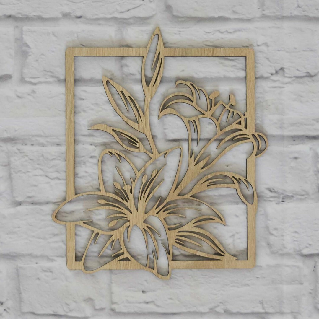 Nappali dekoráció - Liliomok | Sonoma Tölgy